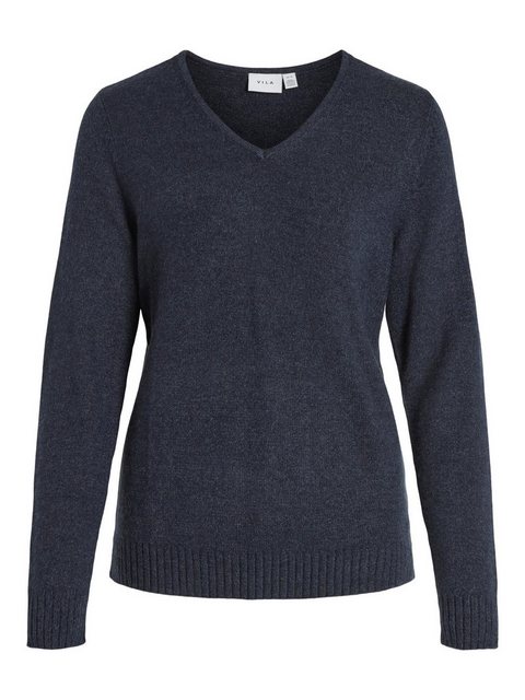 Vila V-Ausschnitt-Pullover "VIRIL V-NECK L/S KNIT TOP - NOOS" günstig online kaufen