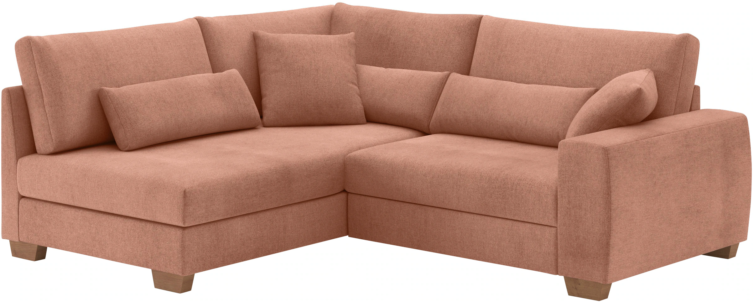 Home affaire Ecksofa "DuraSpring", mit Taschenfederkern, bis 140 kg belastb günstig online kaufen