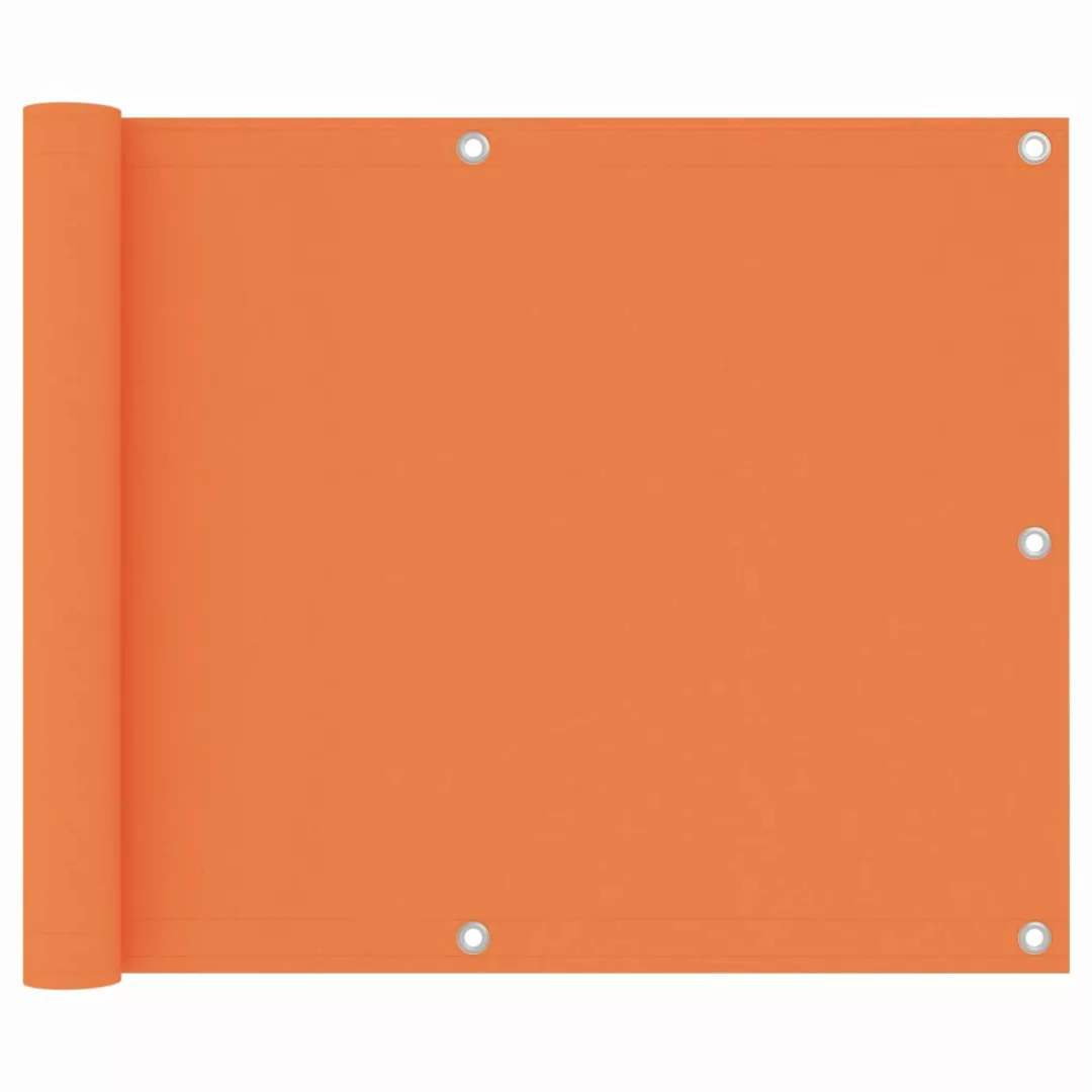 Balkon-sichtschutz Orange 90x400 Cm Oxford-gewebe günstig online kaufen