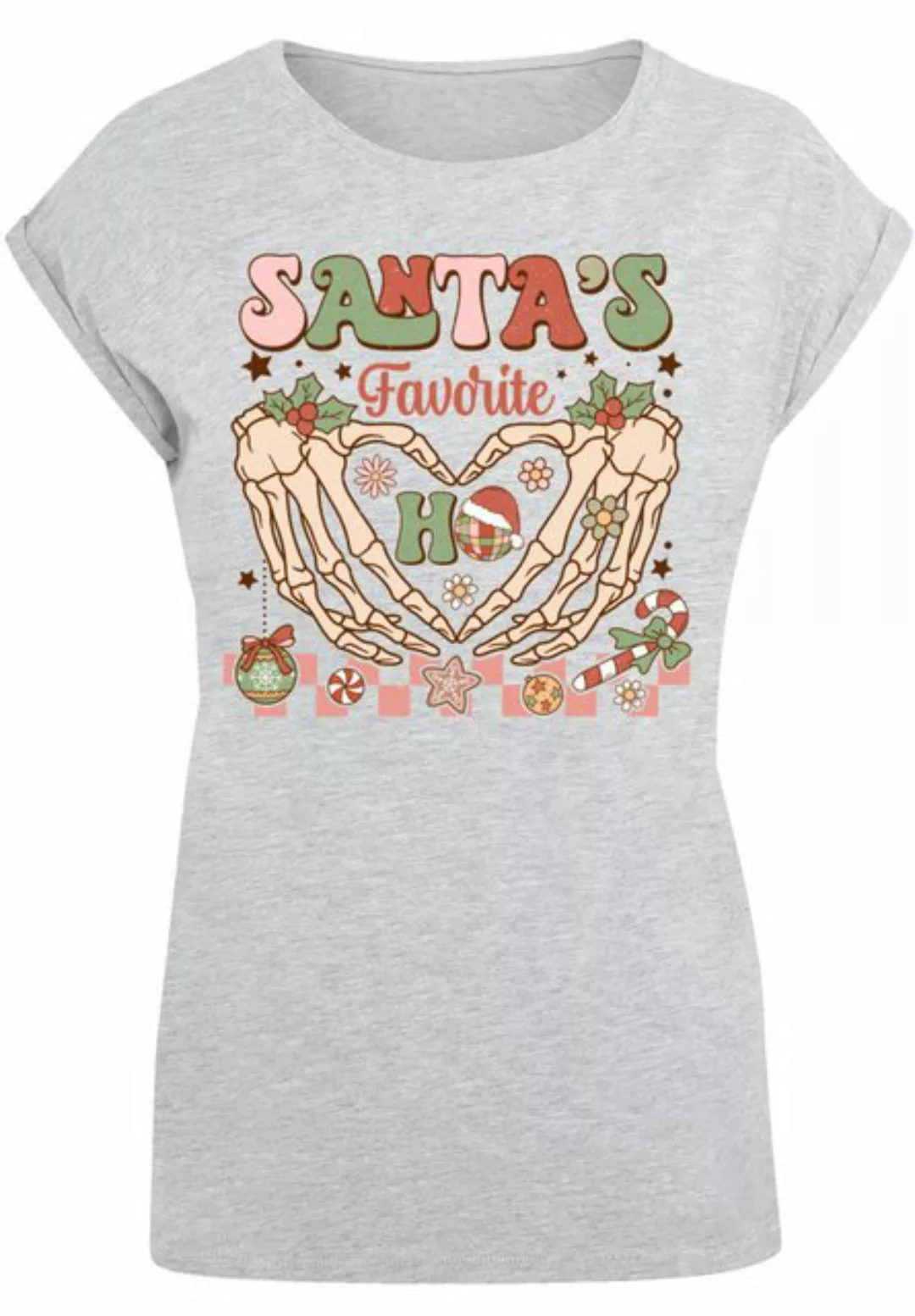 F4NT4STIC T-Shirt Santas favorite Ho Ho Ho Weihnachten Premium Qualität, We günstig online kaufen