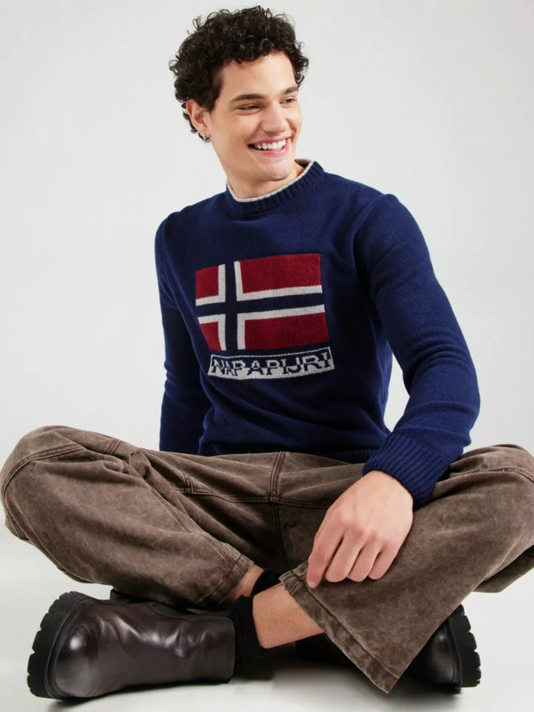 Napapijri Strickpullover D-SILVRETTA (1-tlg) günstig online kaufen