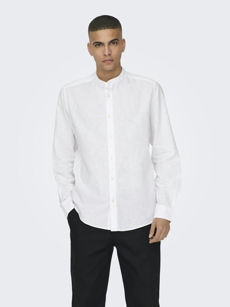 Only & Sons Herren Freizeit Hemd ONSCAIDEN SOLID - Slim Fit günstig online kaufen