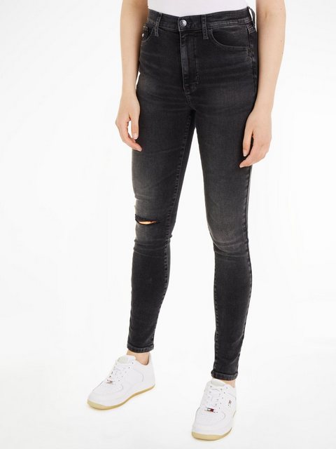 Tommy Jeans Skinny-fit-Jeans "Sylvia", mit Tommy Jeans Markenlabel & Badge günstig online kaufen