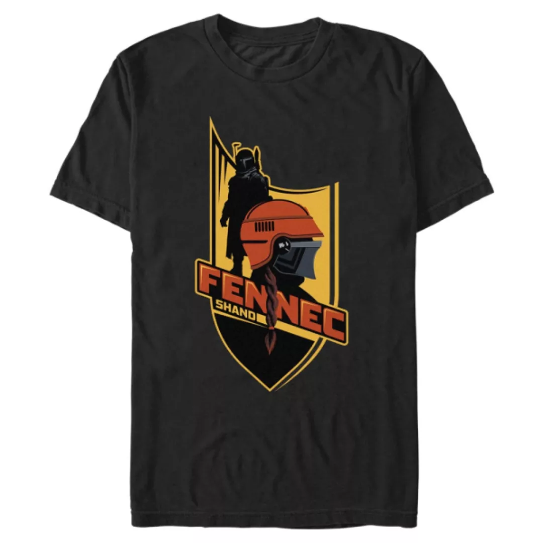 Star Wars - Book of Boba Fett - Fennec Shield - Männer T-Shirt günstig online kaufen