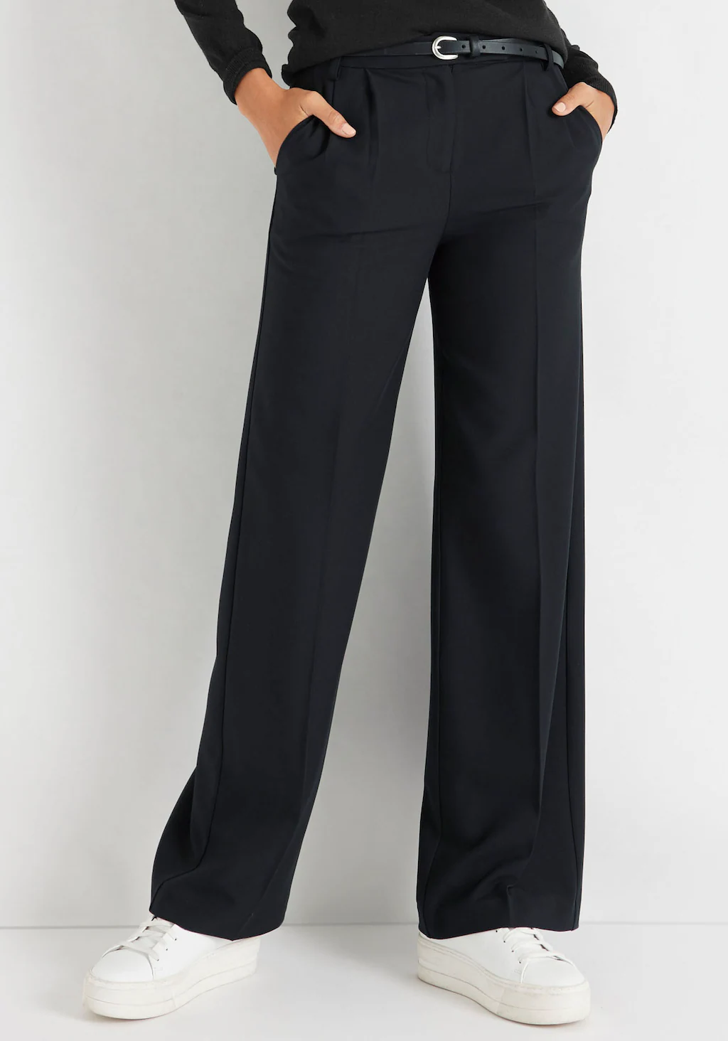 HECHTER PARIS Anzughose, mit weitem Bein günstig online kaufen