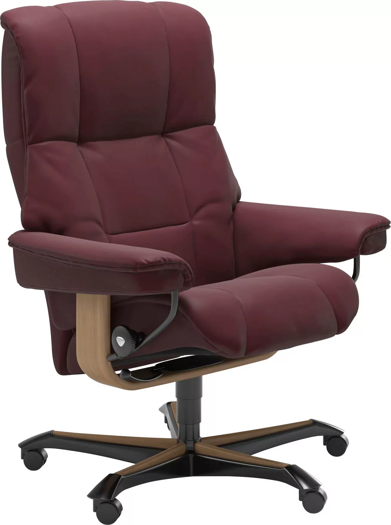 Stressless Relaxsessel "Mayfair", mit Home Office Base, Größe M, Gestell Ei günstig online kaufen