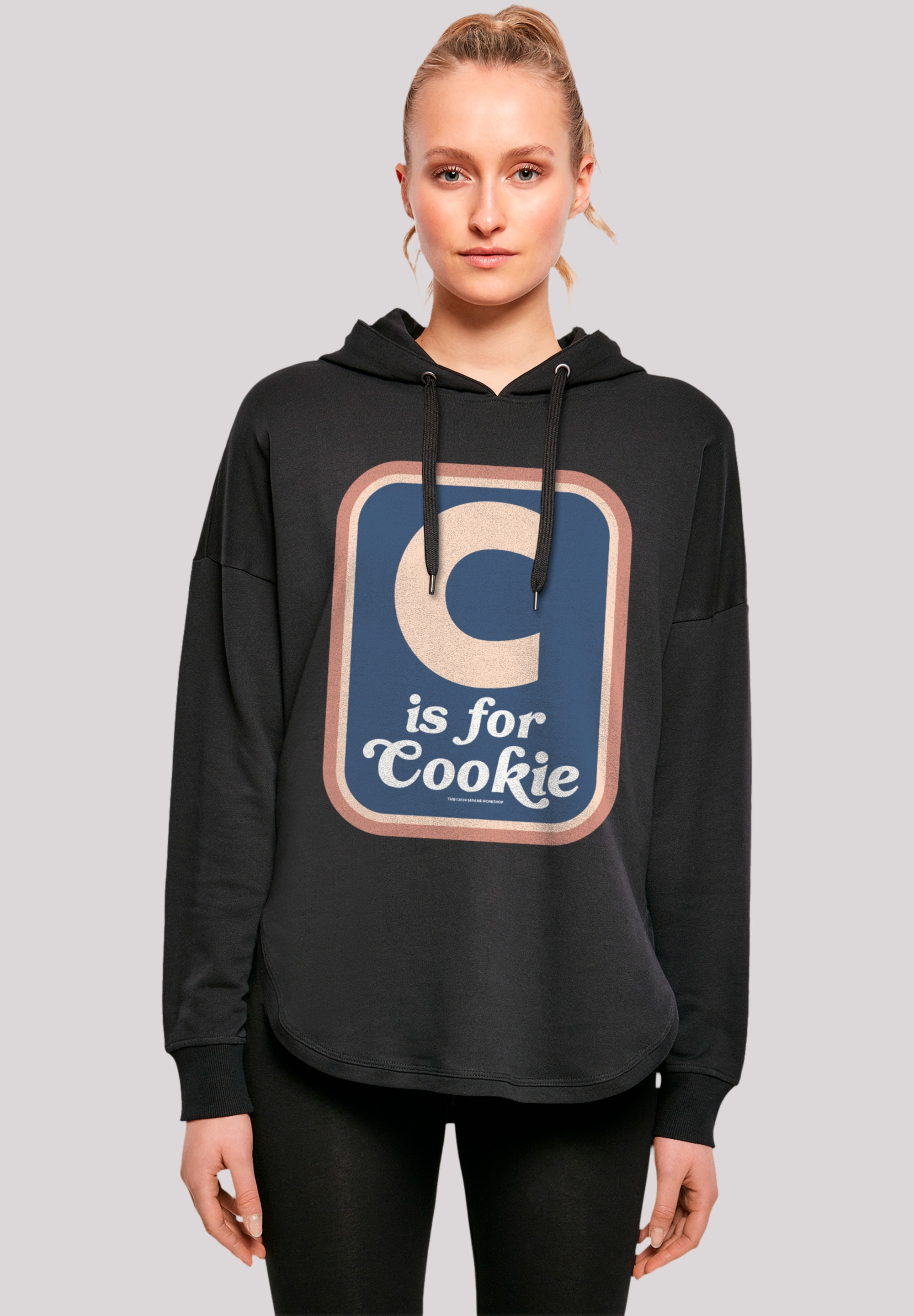 F4NT4STIC Kapuzenpullover "Sesamstraße C is for Cookie", Premium Qualität, günstig online kaufen