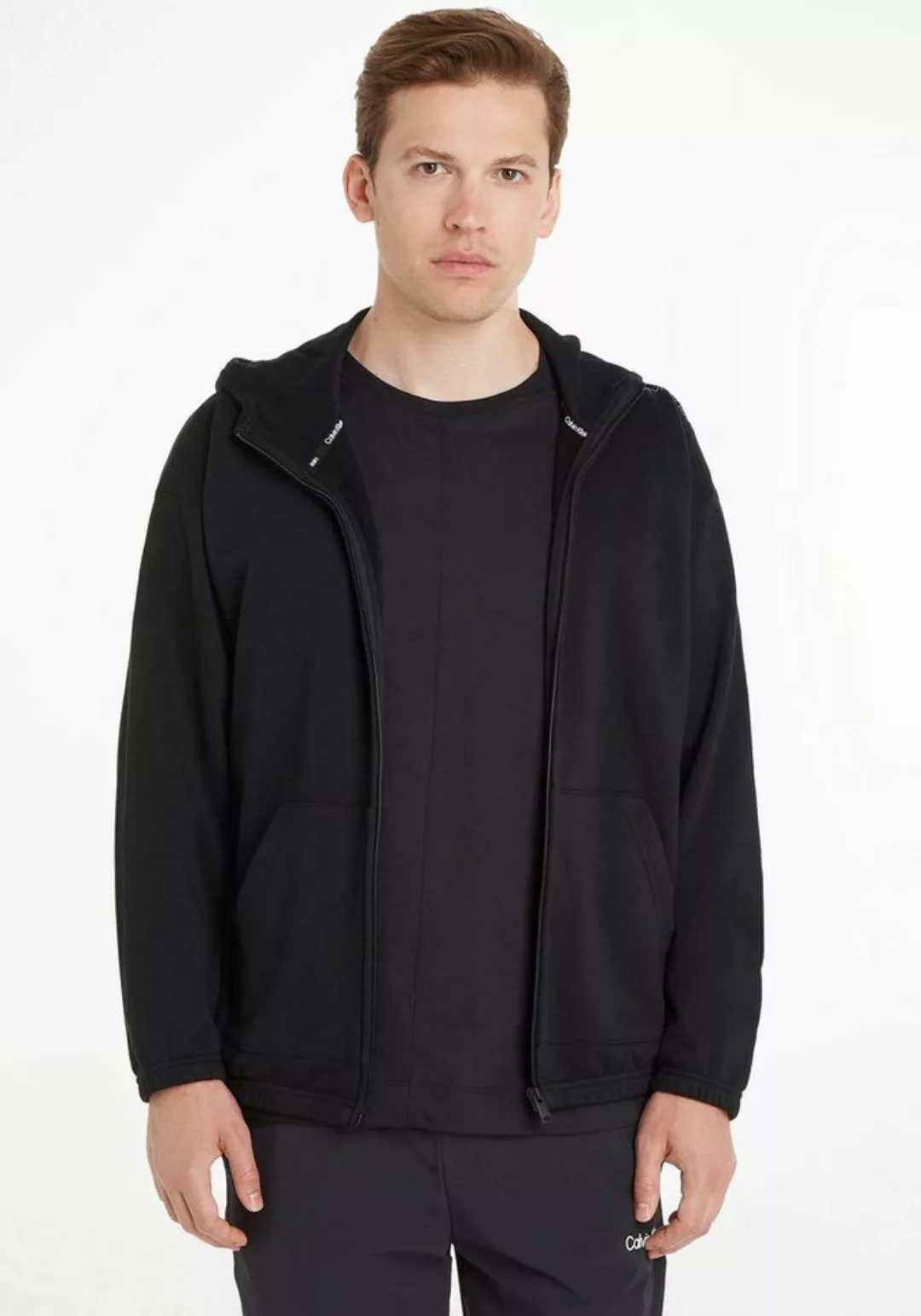 Calvin Klein Sport Sweatshirt mit Stehkragen und Kapuze günstig online kaufen