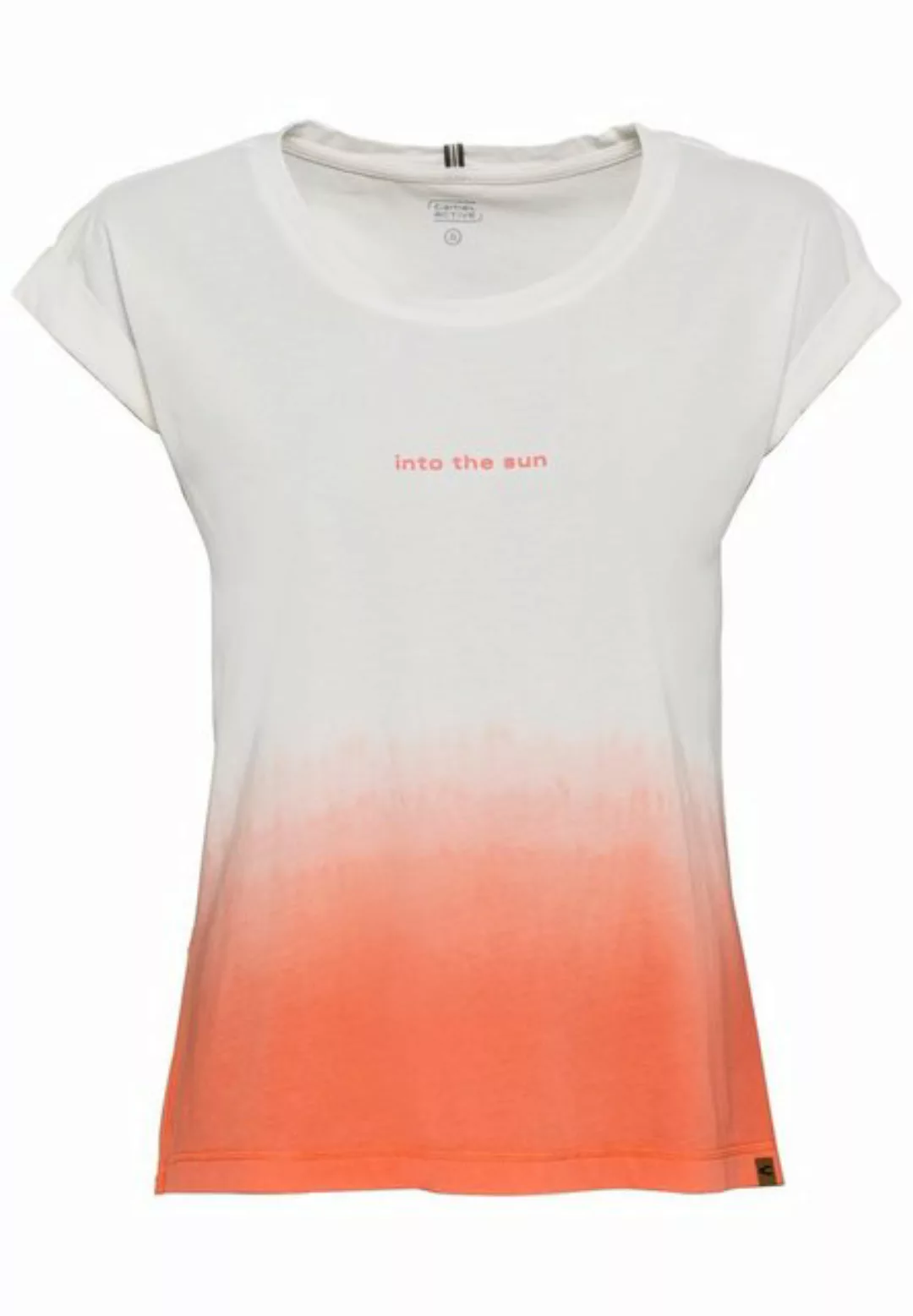 camel active T-Shirt in Dip-Dye Optik günstig online kaufen