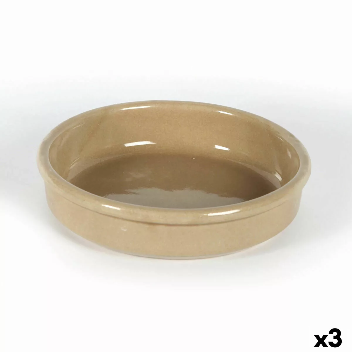 Kochtopf Anaflor Aus Keramik Braun (ø 21 Cm) (3 Stück) günstig online kaufen