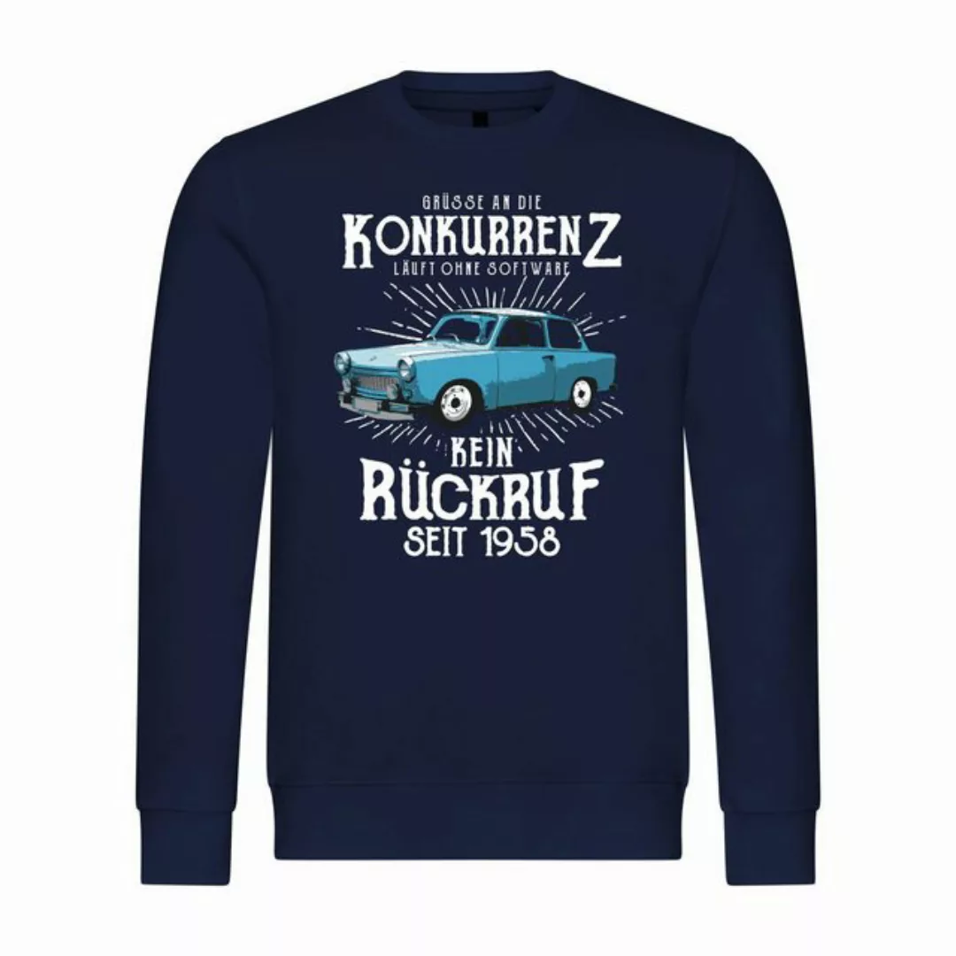 deinshirt Kapuzenpullover Herren Pullover Grüße an die Konkurrenz Mit Print günstig online kaufen