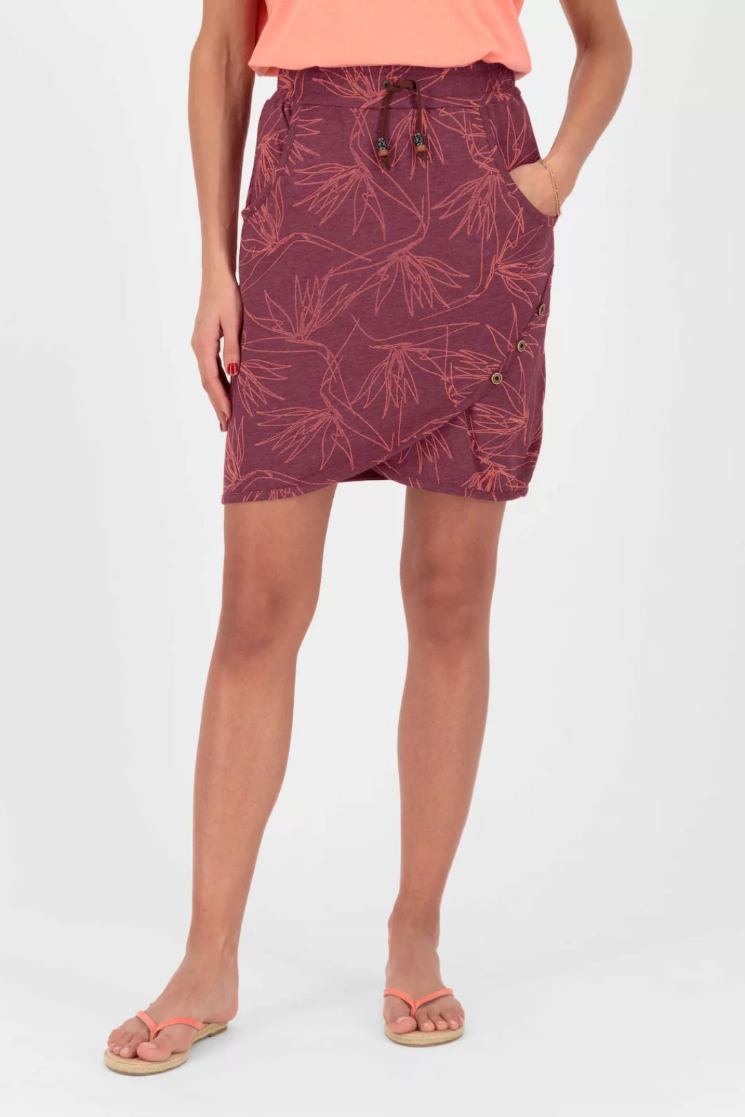 Alife & Kickin Sommerrock "LucyAK B Short Skirt Damen Sommerrock, Minirock" günstig online kaufen