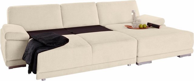 sit&more Ecksofa "Coria L-Form", mit XL-Recamiere, wahlweise mit Bettfunkti günstig online kaufen