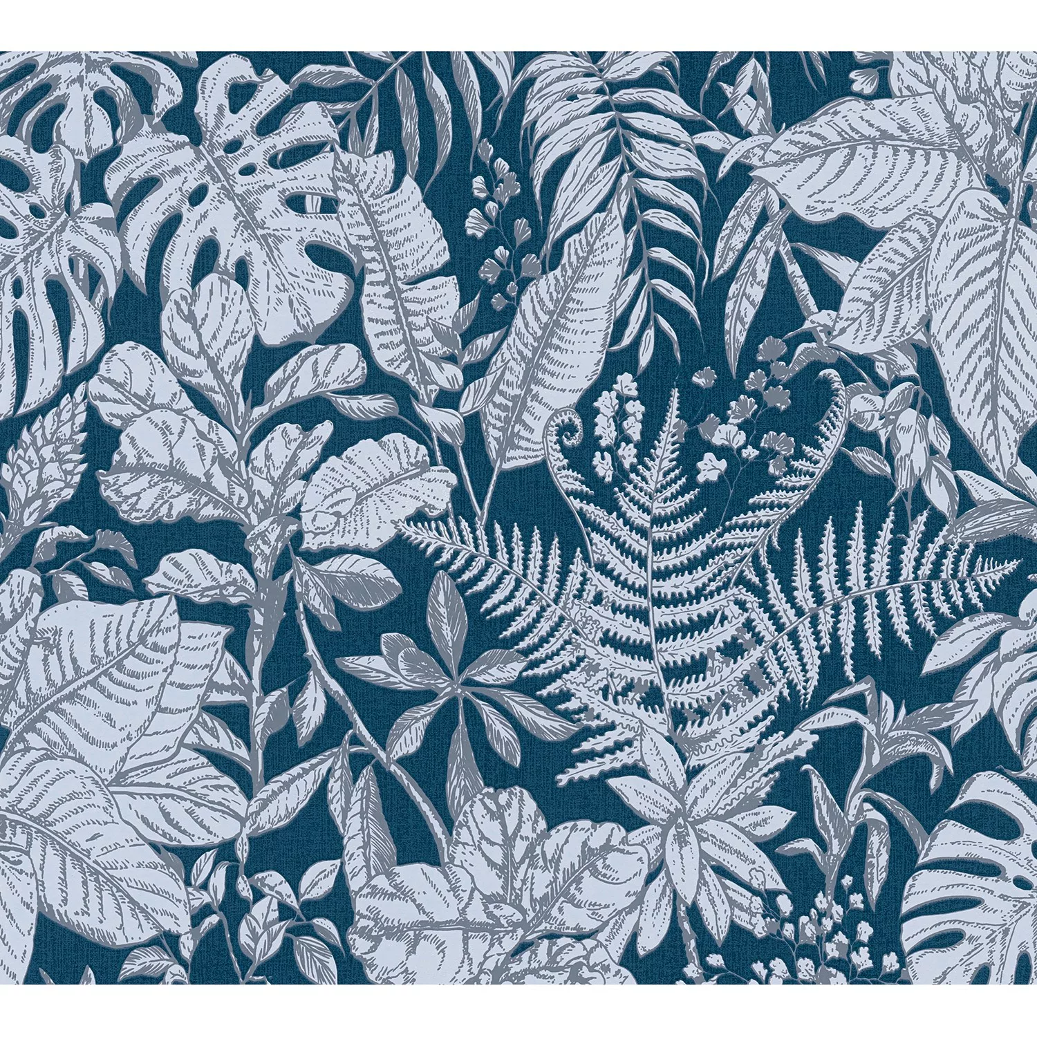 Bricoflor Moderne Monstera Tapete mit Palmenblättern Gelbe Tapete mit Dschu günstig online kaufen