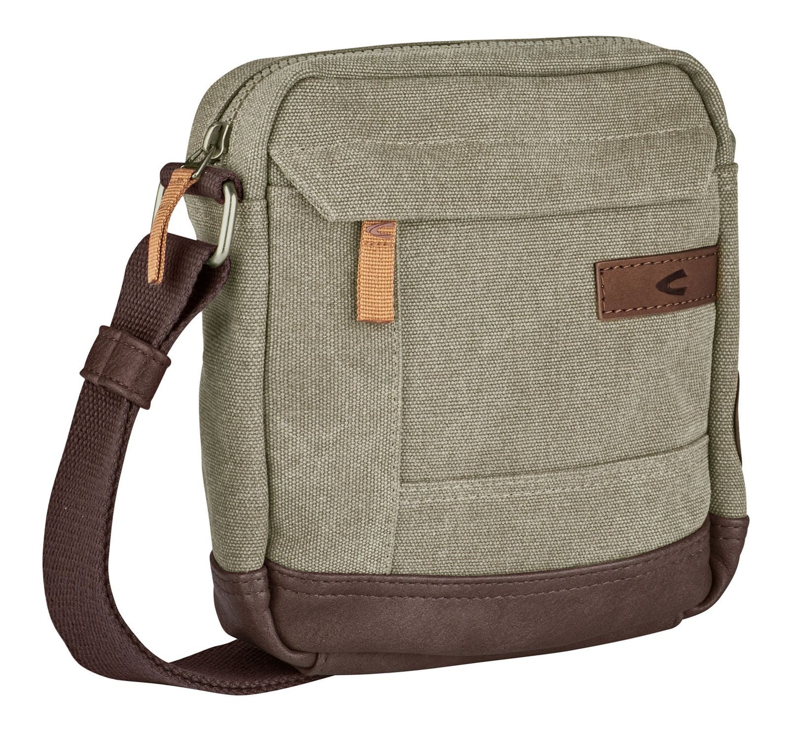 camel active Umhängetasche "Air", Canvas Modell aus weichem Lederimitat abg günstig online kaufen