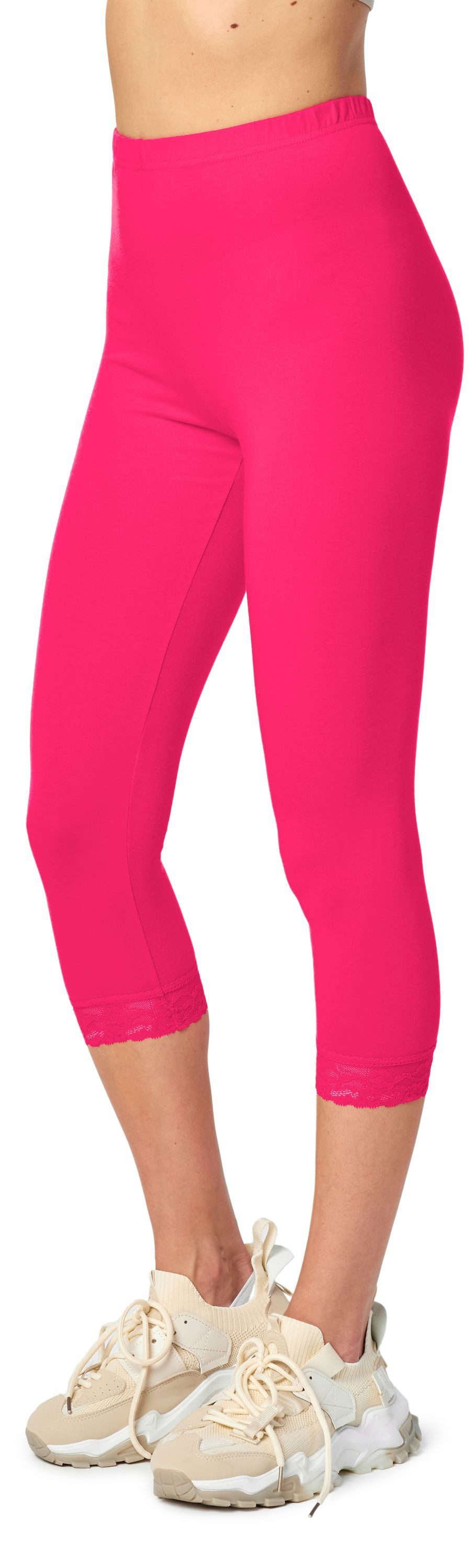 Merry Style Leggings Damen 3/4 Capri günstig online kaufen