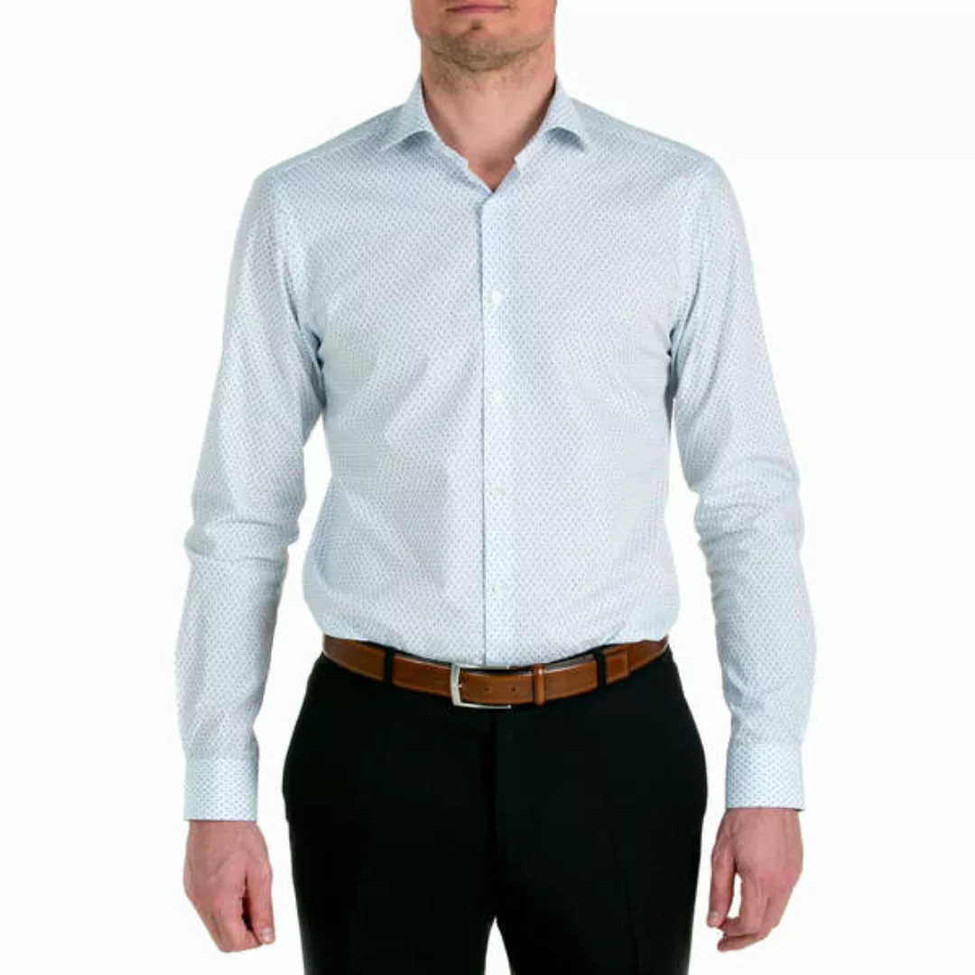 Nachhaltige Langarm Herren Hemd Serious Rain Slim Fit günstig online kaufen