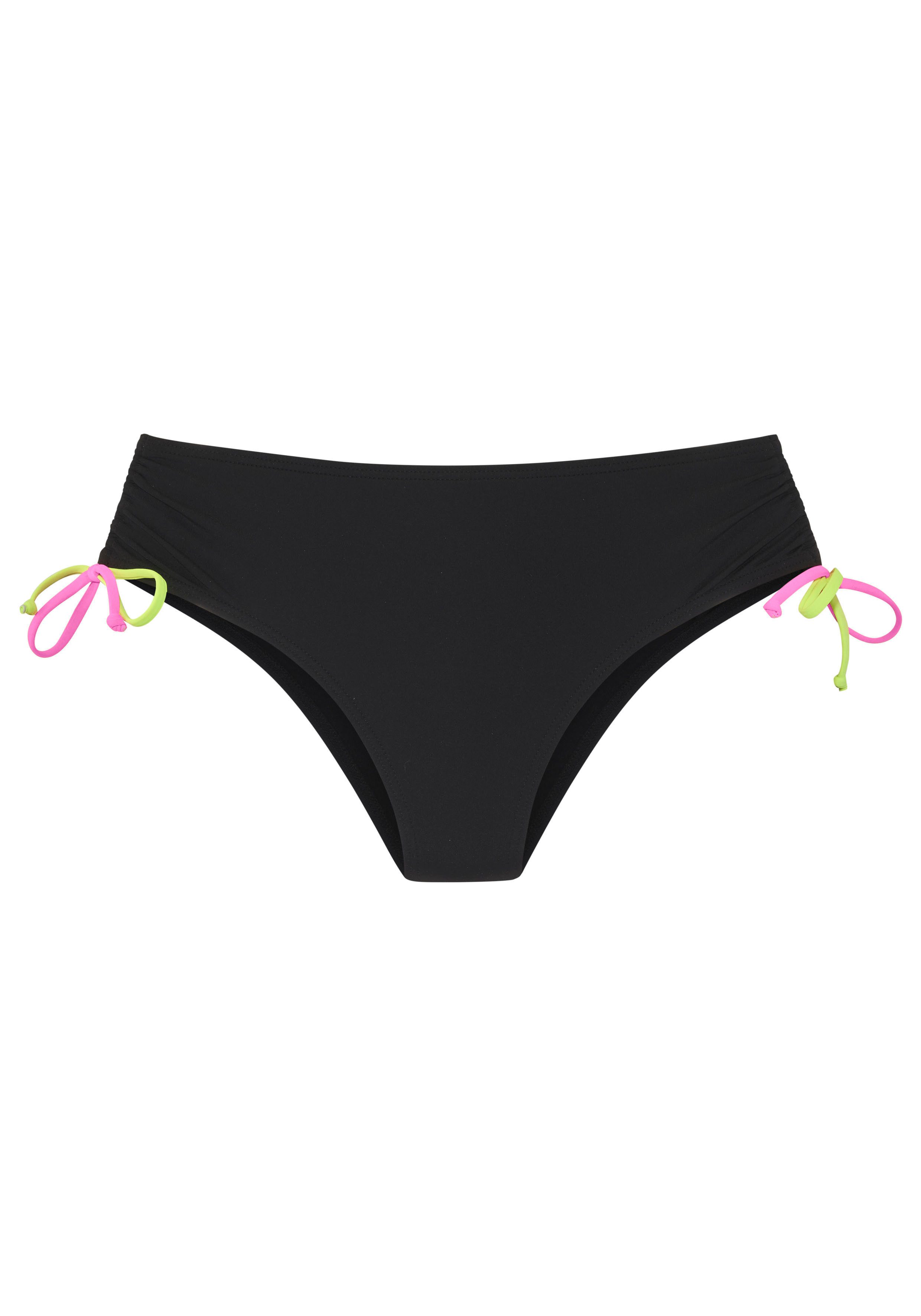 Buffalo Bikini-Hose Pop Mit seitlicher Raffung günstig online kaufen