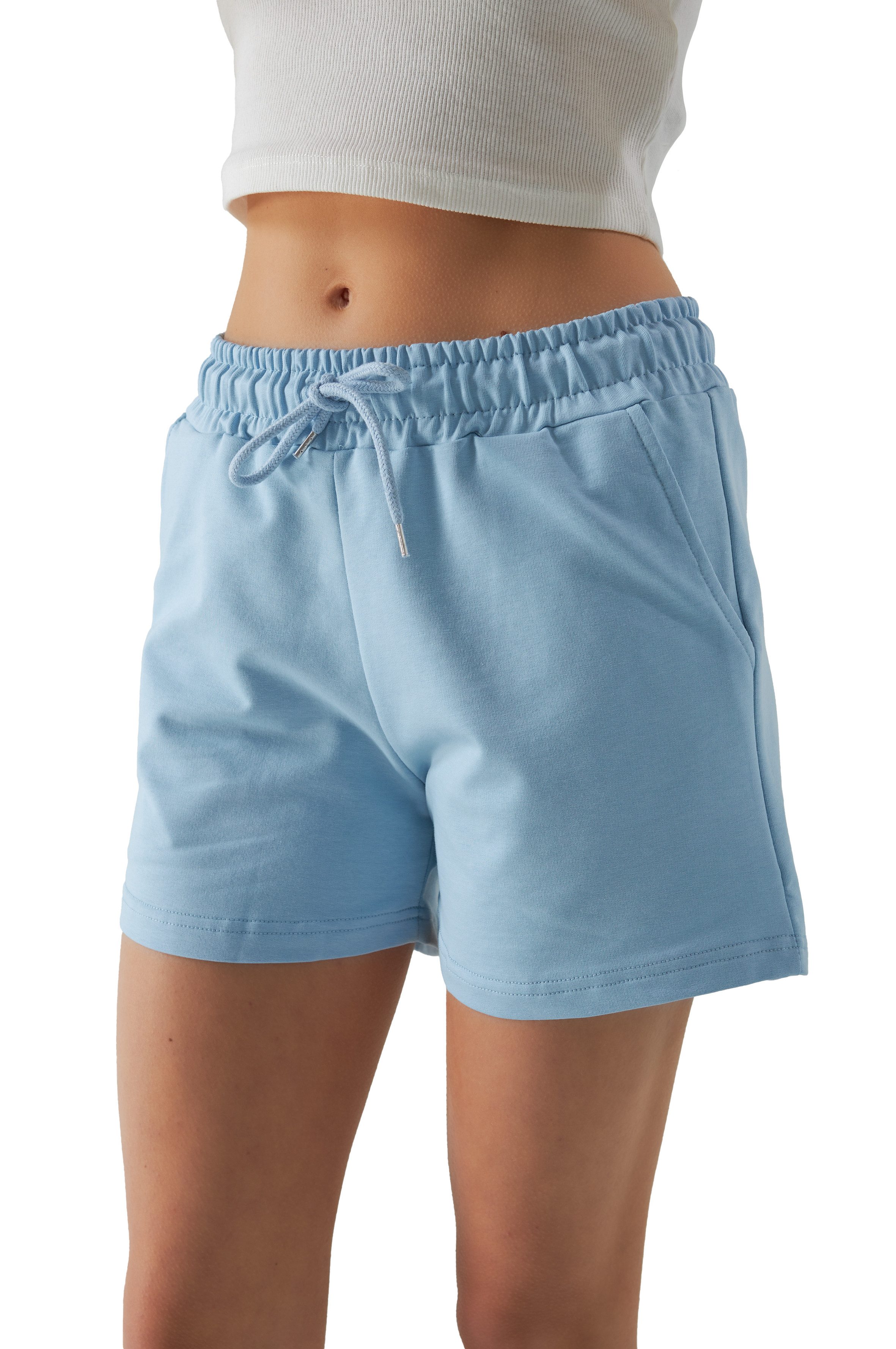 ROSS CAMP Sweatshorts Kurze Hose Damen günstig online kaufen