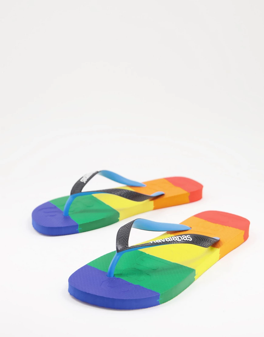 Havaianas – Pride – Zehenstegsandalen in Regenbogenfarben-Mehrfarbig günstig online kaufen