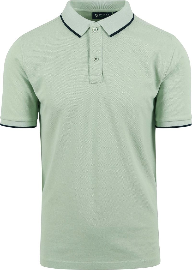 Suitable Respect Poloshirt Tip Ferry Hellgrün - Größe L günstig online kaufen