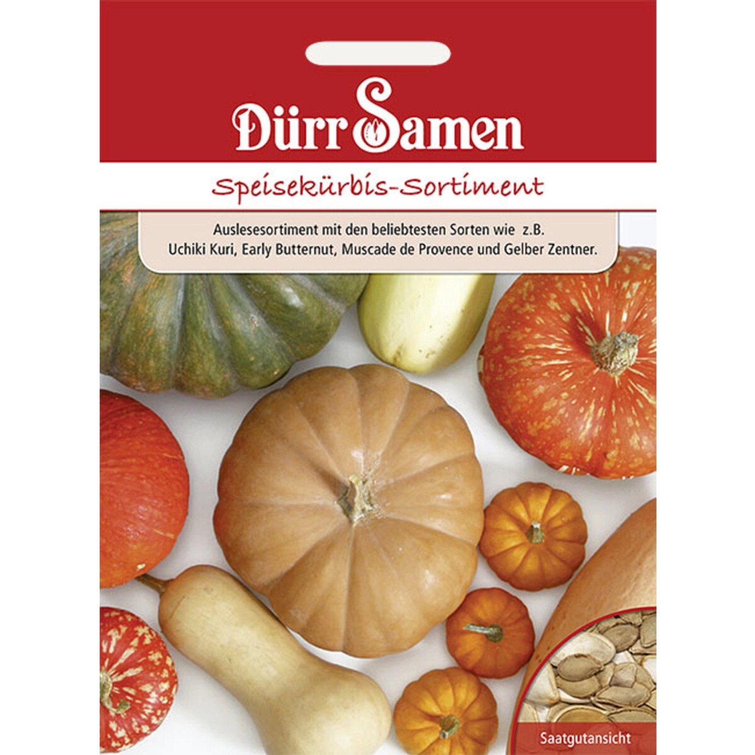 Dürr Samen Speisekürbis-Sortiment Saatgut günstig online kaufen