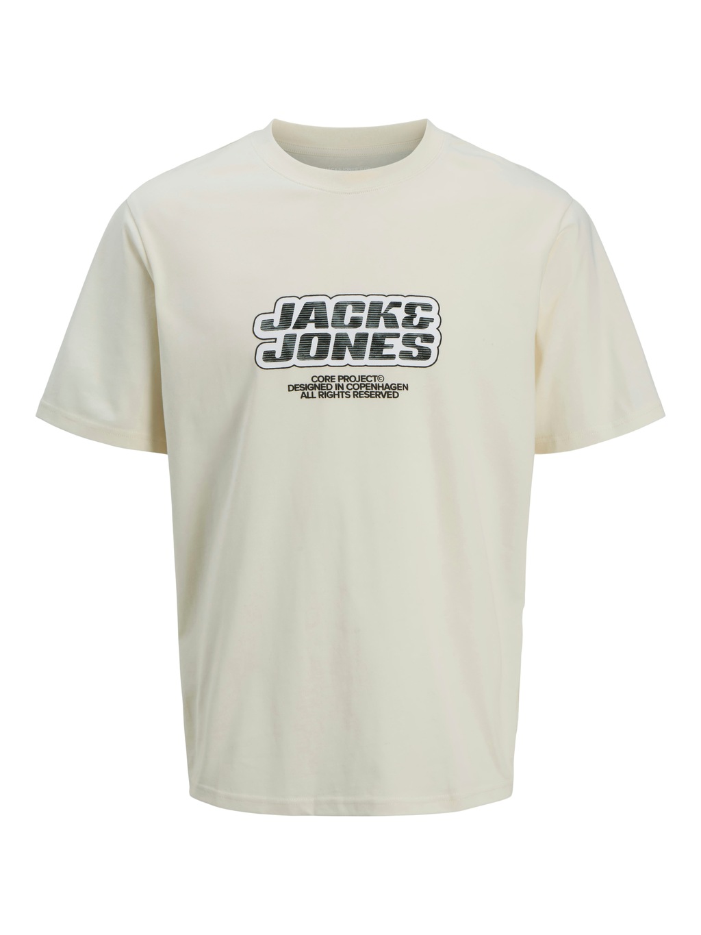 Jack & Jones T-Shirt "JCOLIDO AOP FRONT PRINT TEE SS CREW NECK", mit Frontp günstig online kaufen