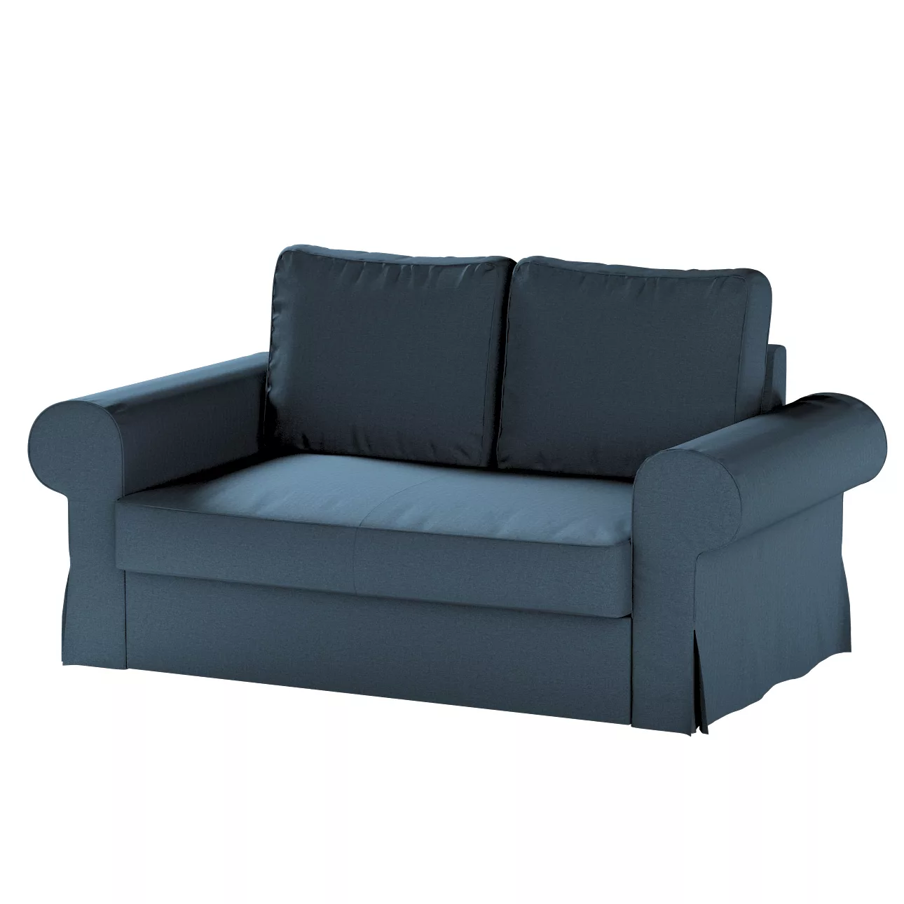 Bezug für Backabro 2-Sitzer Sofa ausklappbar, Dunkelblau, Bezug für Backabr günstig online kaufen