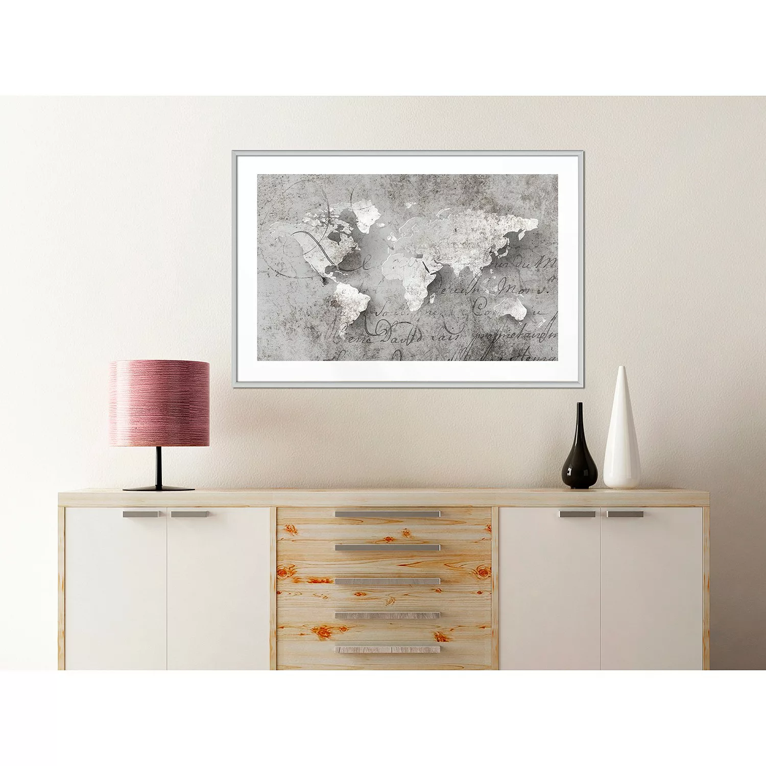 home24 Poster Poetry World günstig online kaufen