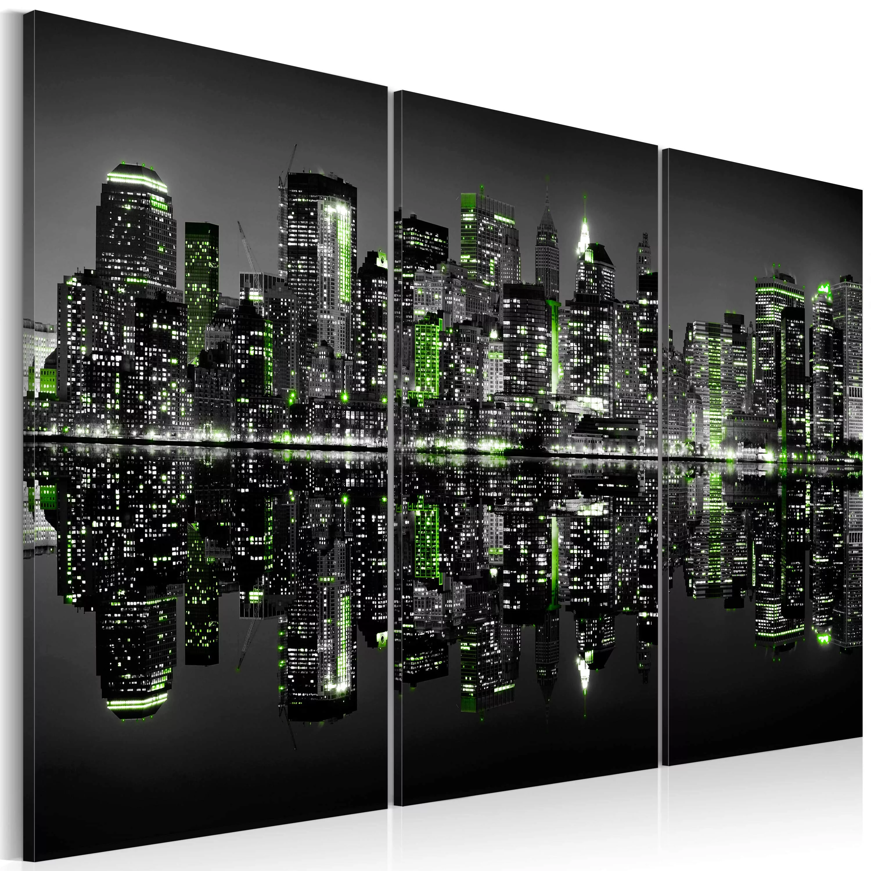 Wandbild - Green New York günstig online kaufen