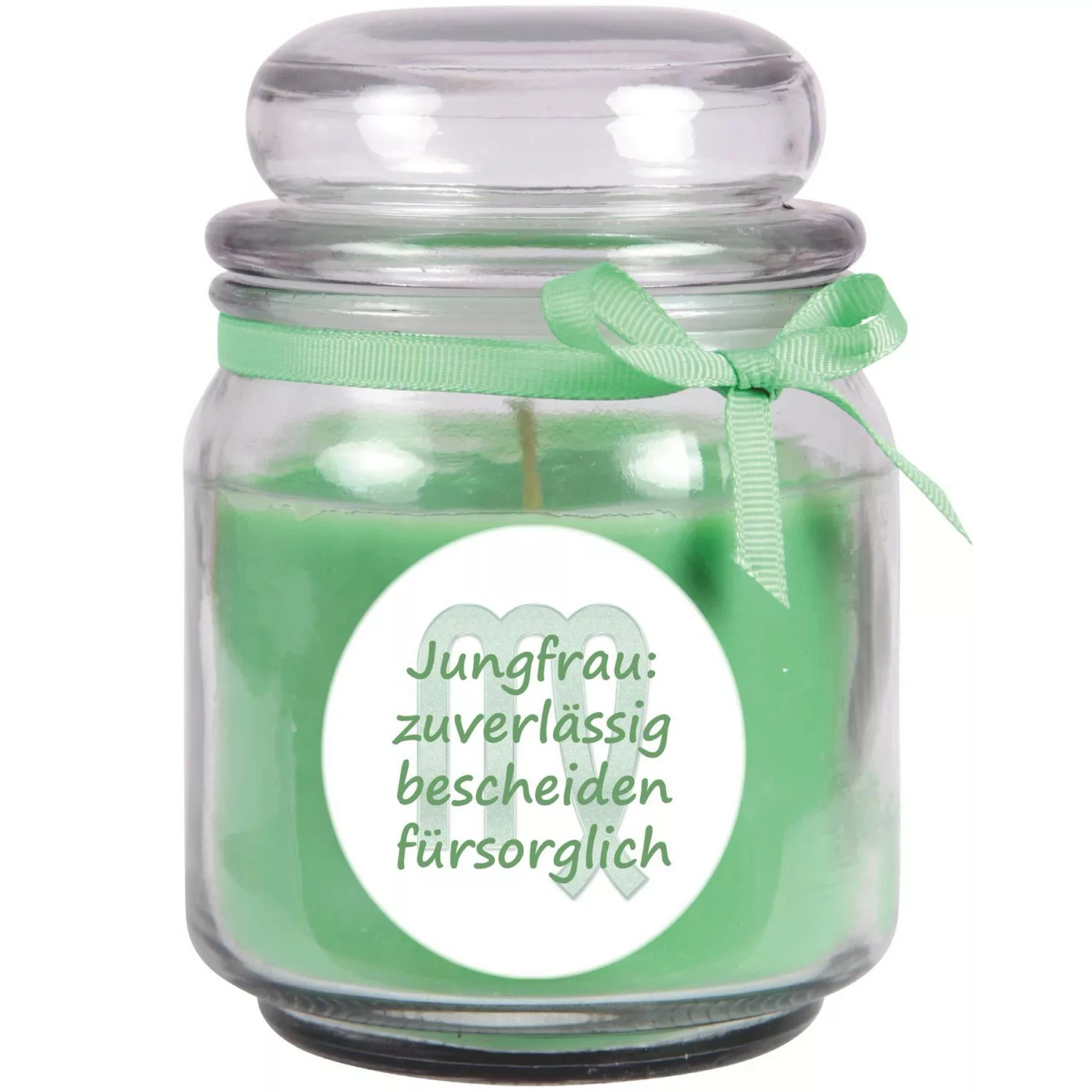 HS Candle Duftkerze & Glas Sternzeichen Coconut Limes 70 Stunden Jungfrau günstig online kaufen