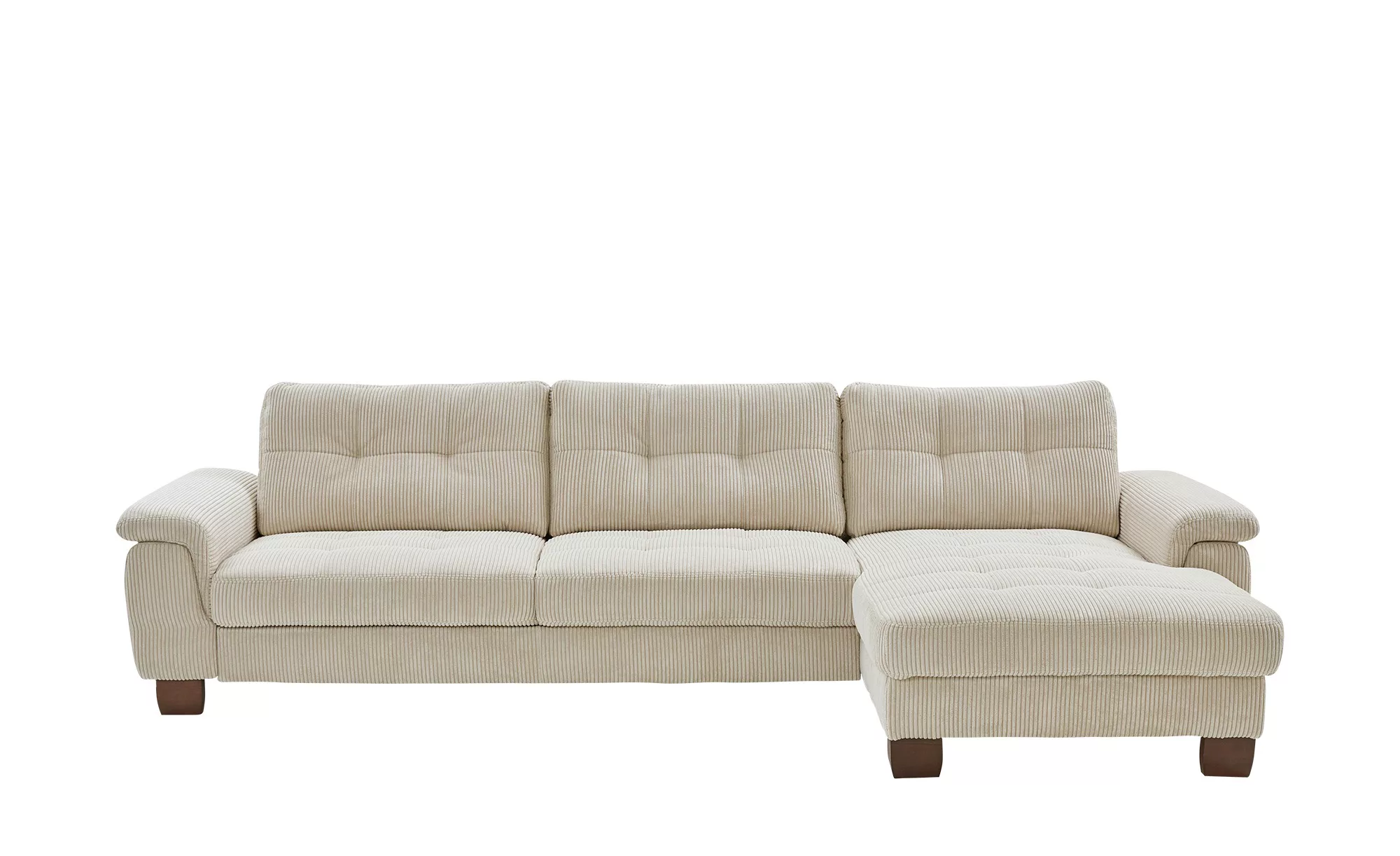 meinSofa Ecksofa  aus Cord Suna ¦ beige ¦ Maße (cm): B: 316 H: 86 T: 177.0 günstig online kaufen