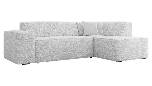 MIRJAN24 Ecksofa Lordin Premium, L-Form, Kissen-Set, Schwarze Füße, freier günstig online kaufen