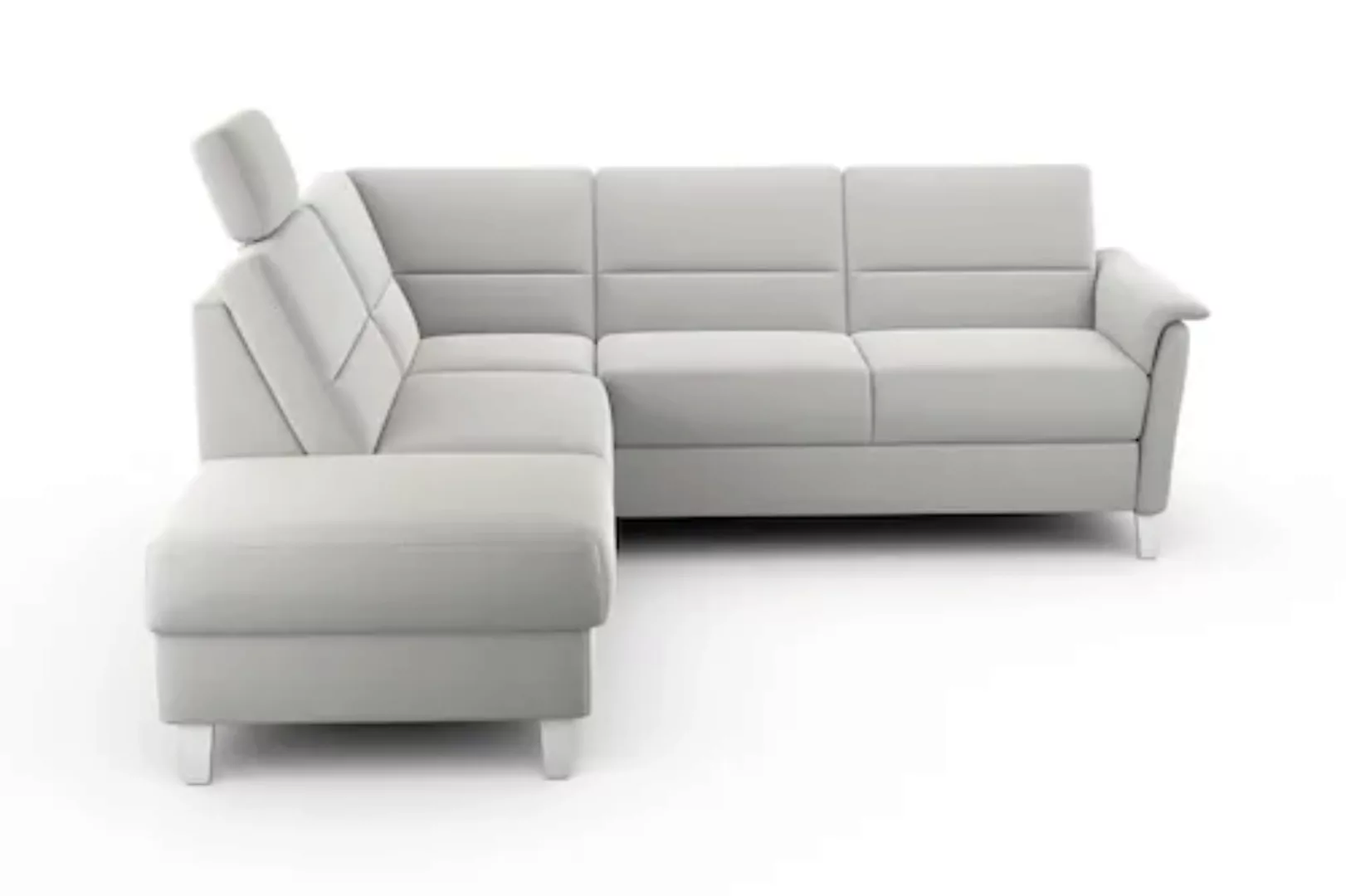 sit&more Ecksofa »Palmera L-Form«, Federkern, wahlweise mit Bettfunktion un günstig online kaufen