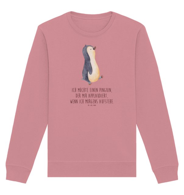 Mr. & Mrs. Panda Longpullover Größe XS Pinguin marschieren - Canyon Pink - günstig online kaufen