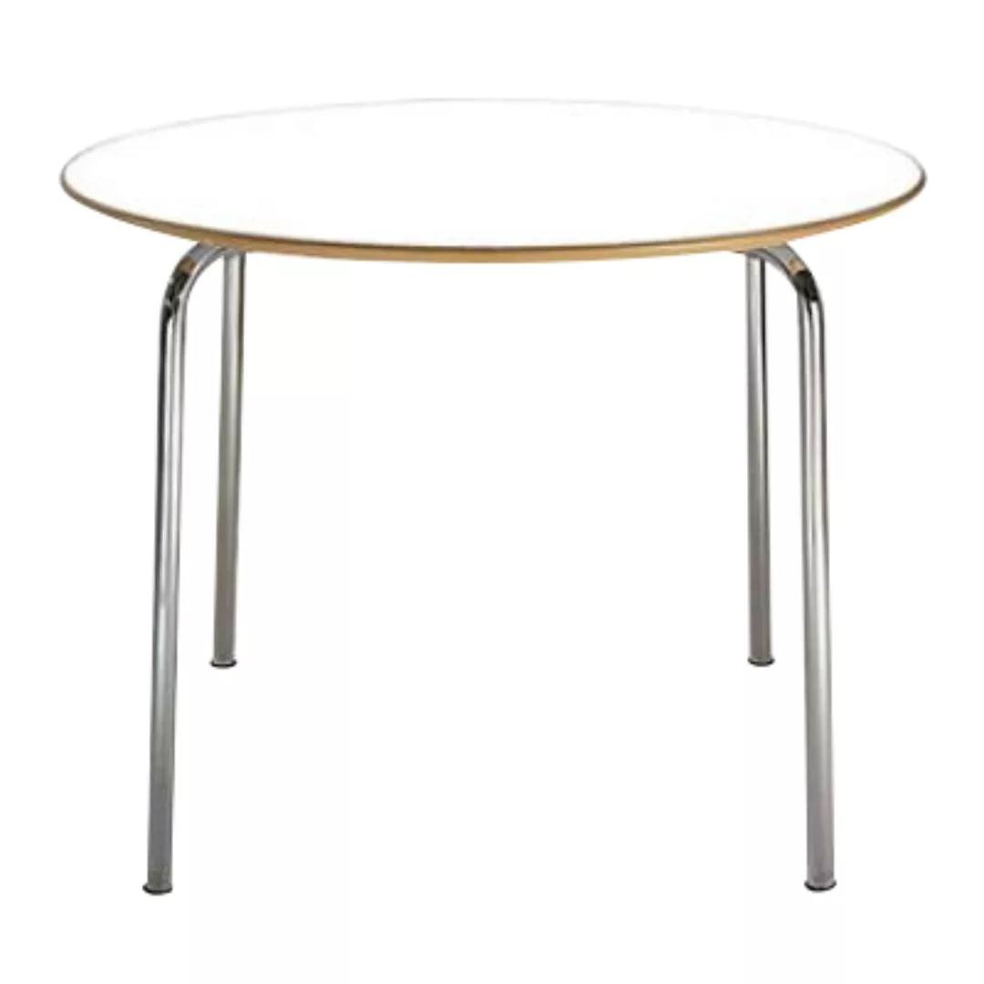 Kartell - Maui Tisch Rund - zinkweiß / HxØ72x100cm günstig online kaufen