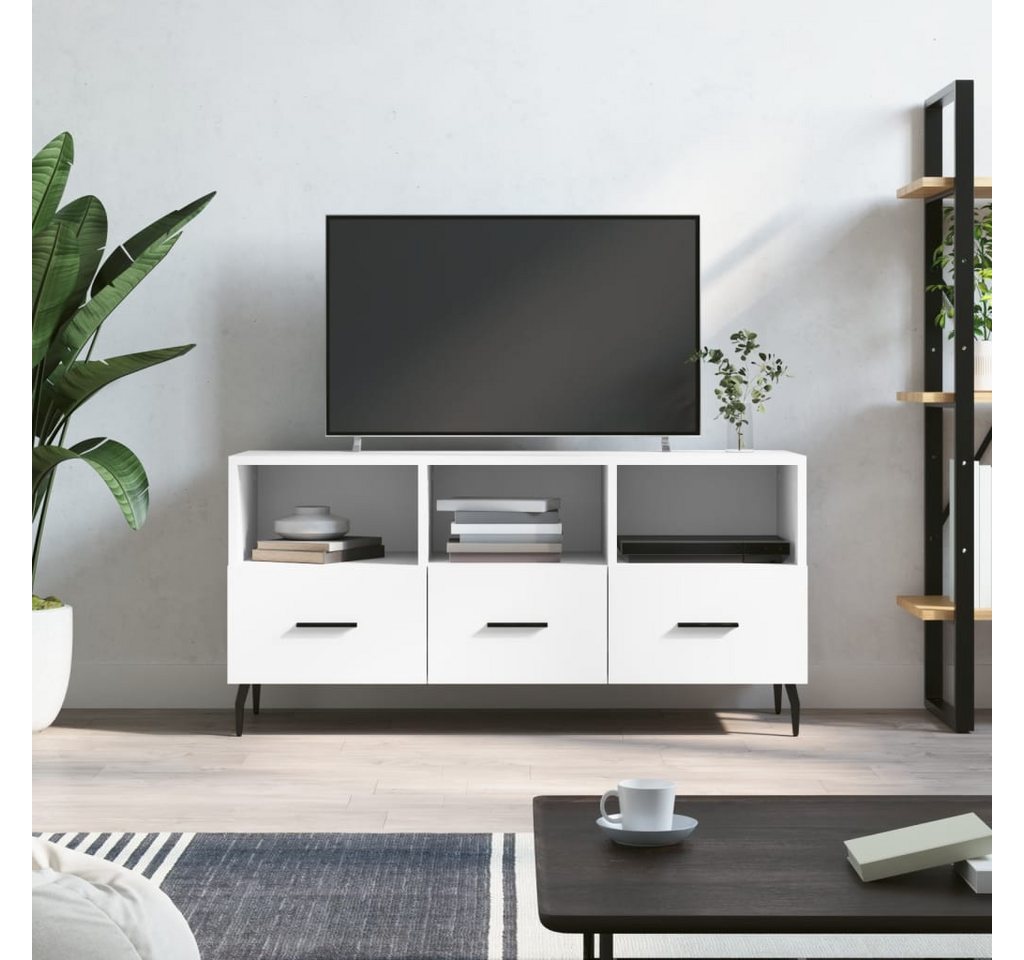 vidaXL TV-Schrank TV-Schrank Weiß 102x36x50 cm Spanplatte günstig online kaufen