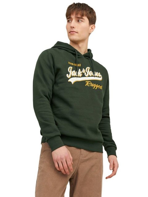 Jack & Jones Herren Hoodie Kapuzenpullover JJELOGO - Regular Fit günstig online kaufen