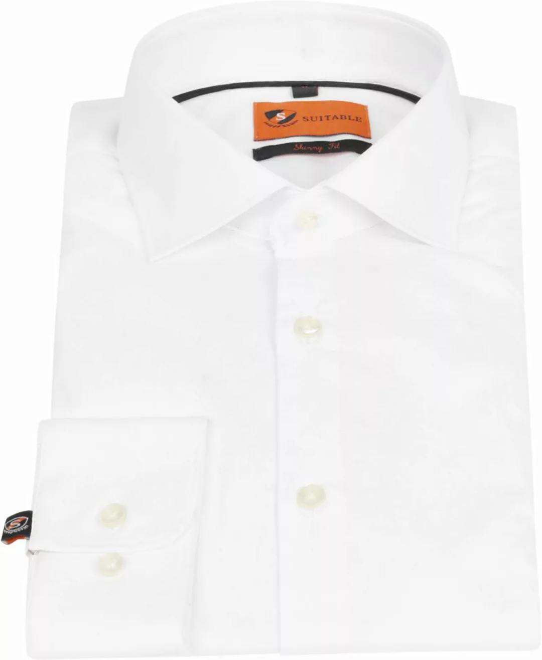 Skinny Fit Hemd Weiß 132-1 - Größe 41 günstig online kaufen