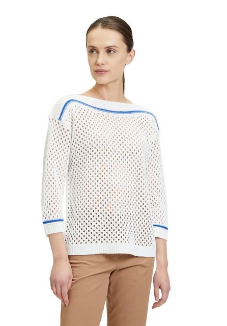 Betty Barclay Strickpullover mit Strickdetails (1-tlg) Kontraststeppung günstig online kaufen