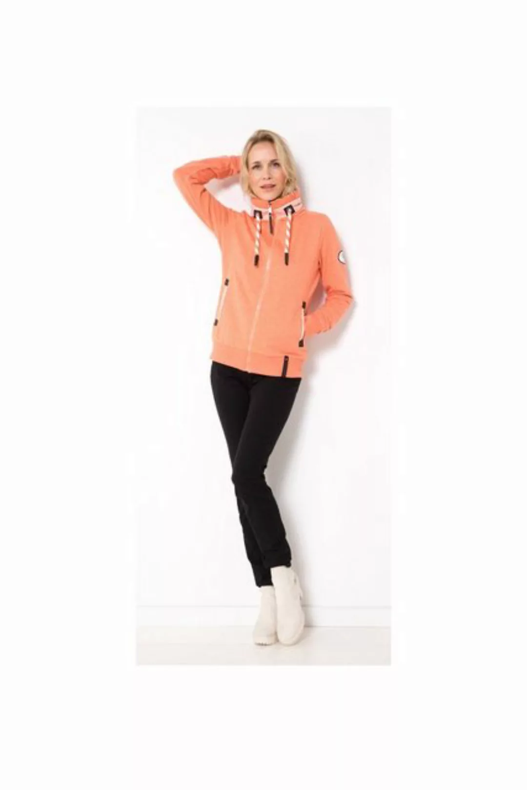 SER Langarmshirt Sweatjacke Stehkragen W9923300W auch in großen Größen günstig online kaufen