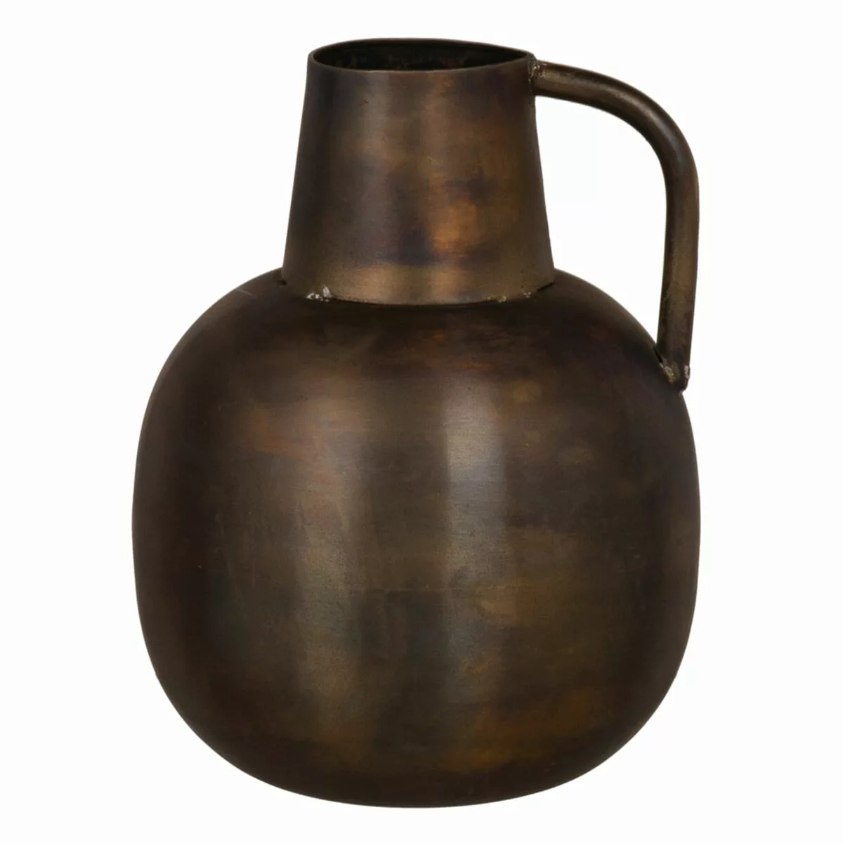 Vase Gold Metall 15 X 15 X 20 Cm günstig online kaufen
