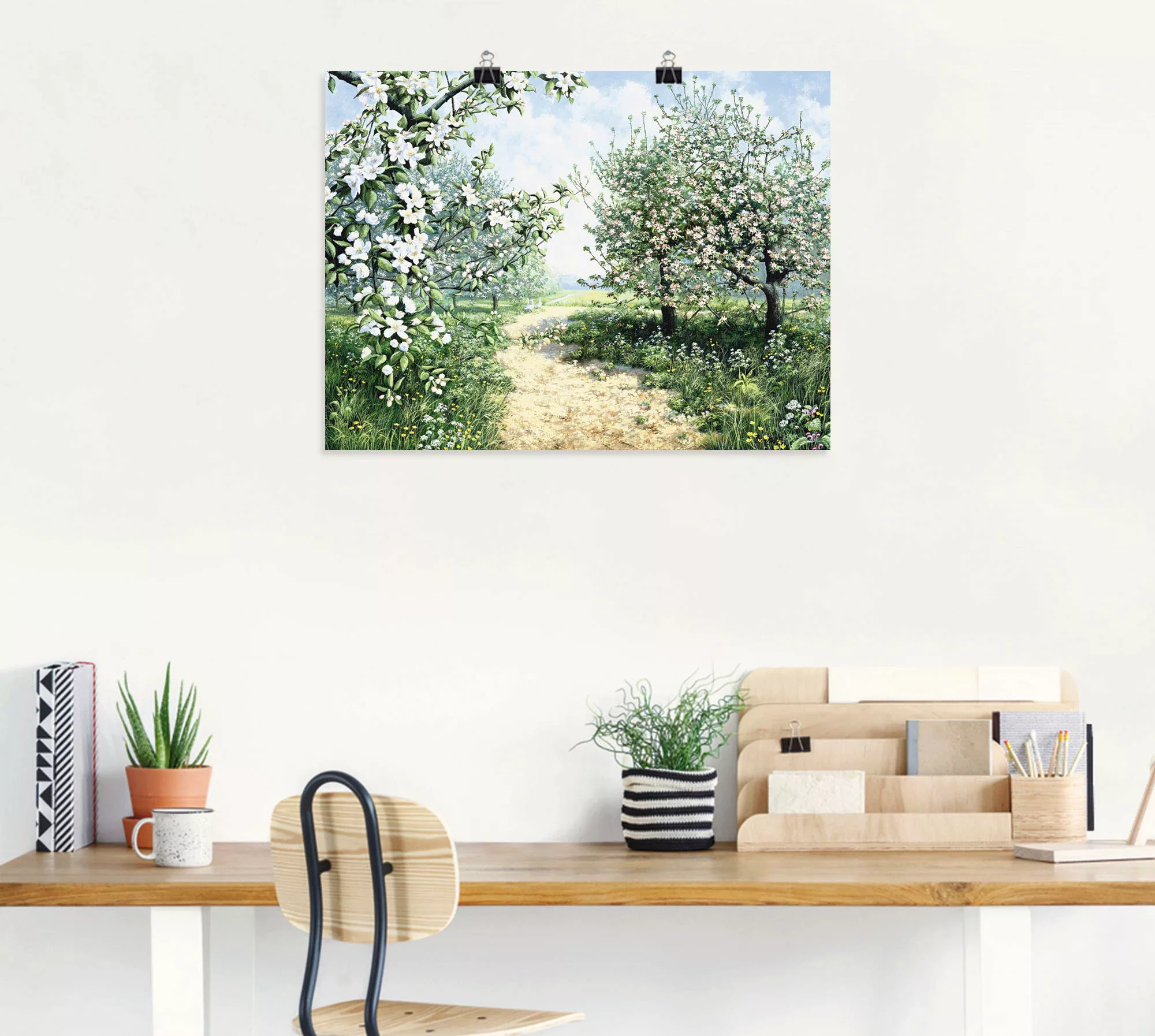 Artland Wandbild "Frühling I", Vier Jahreszeiten, (1 St.), als Leinwandbild günstig online kaufen