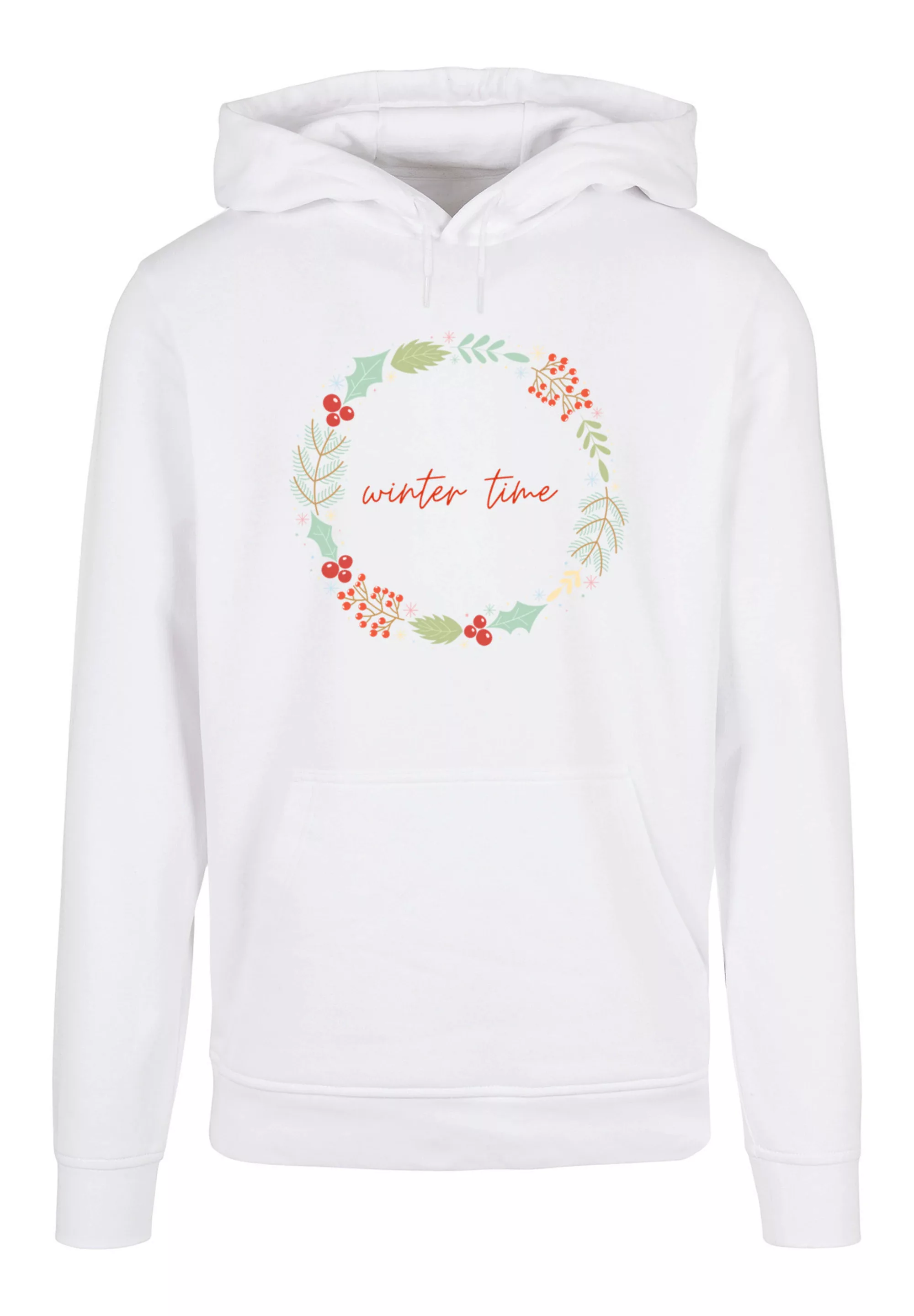 F4NT4STIC Kapuzenpullover Winter Time Print günstig online kaufen