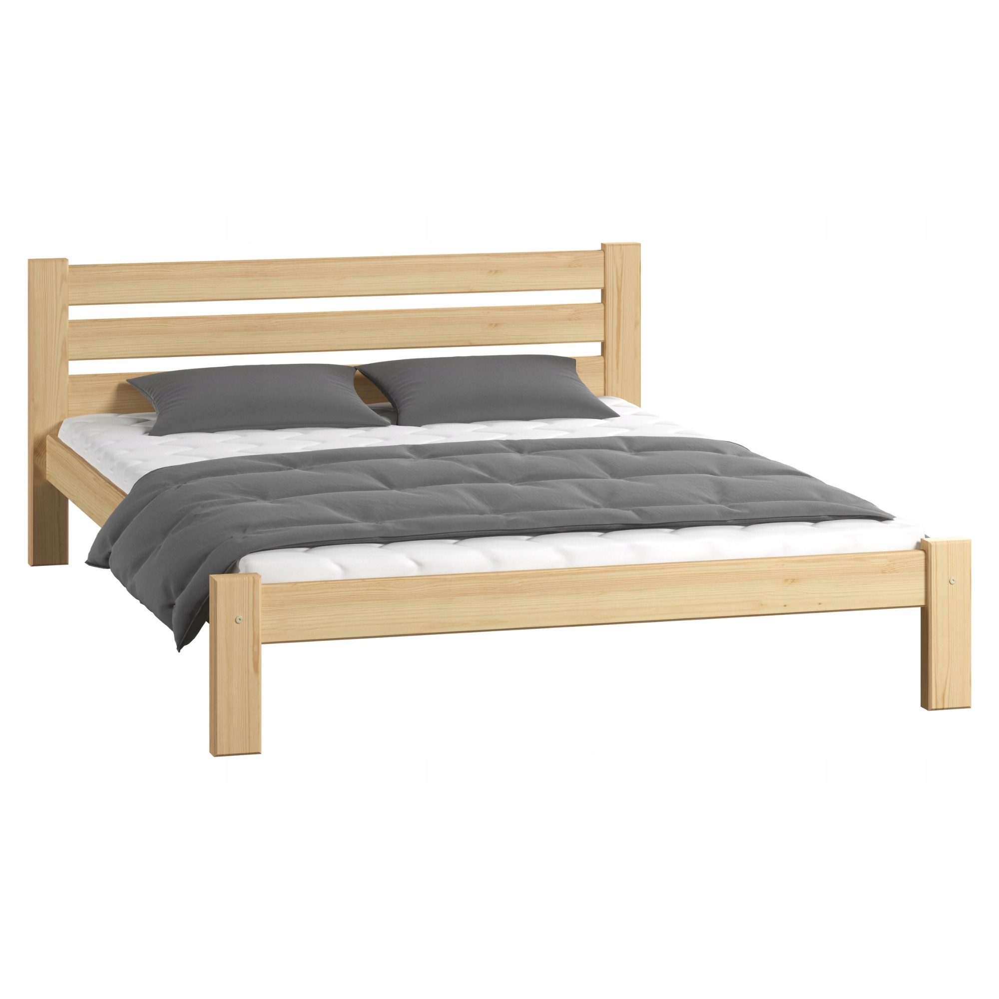 Home Collective Holzbett Einzelbett Massivholz Bett günstig online kaufen
