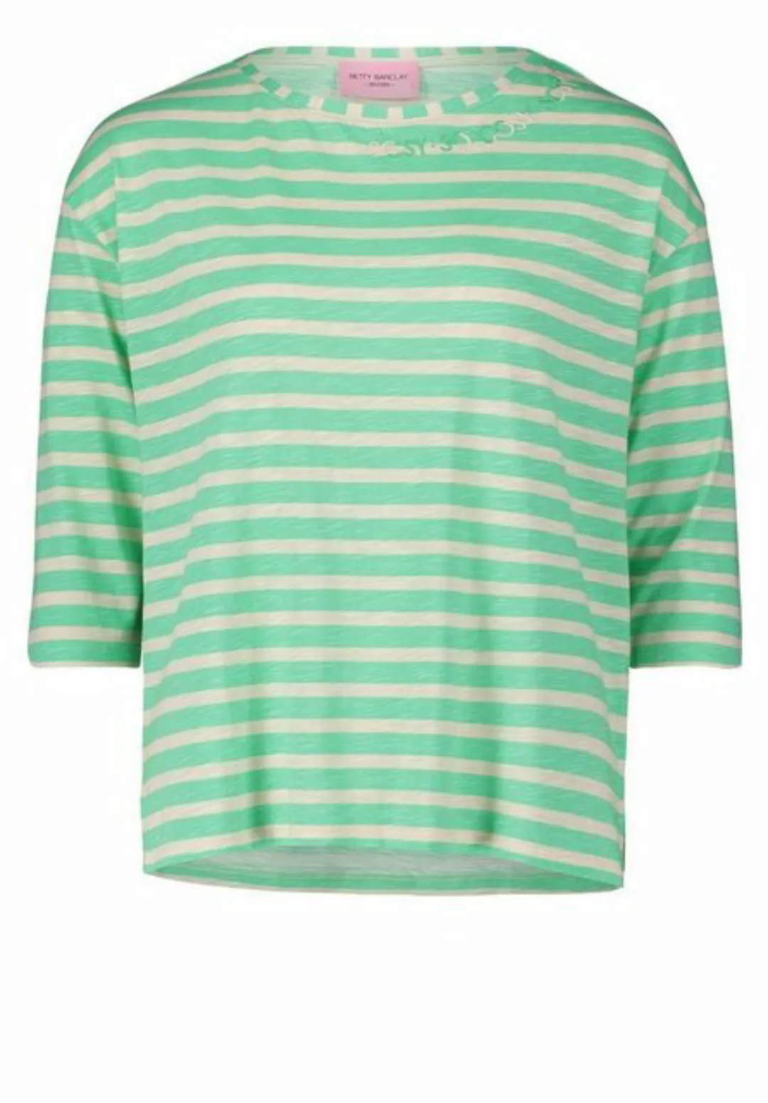 Betty Barclay T-Shirt Shirt Lang 3/4 Arm, Green-Beige günstig online kaufen