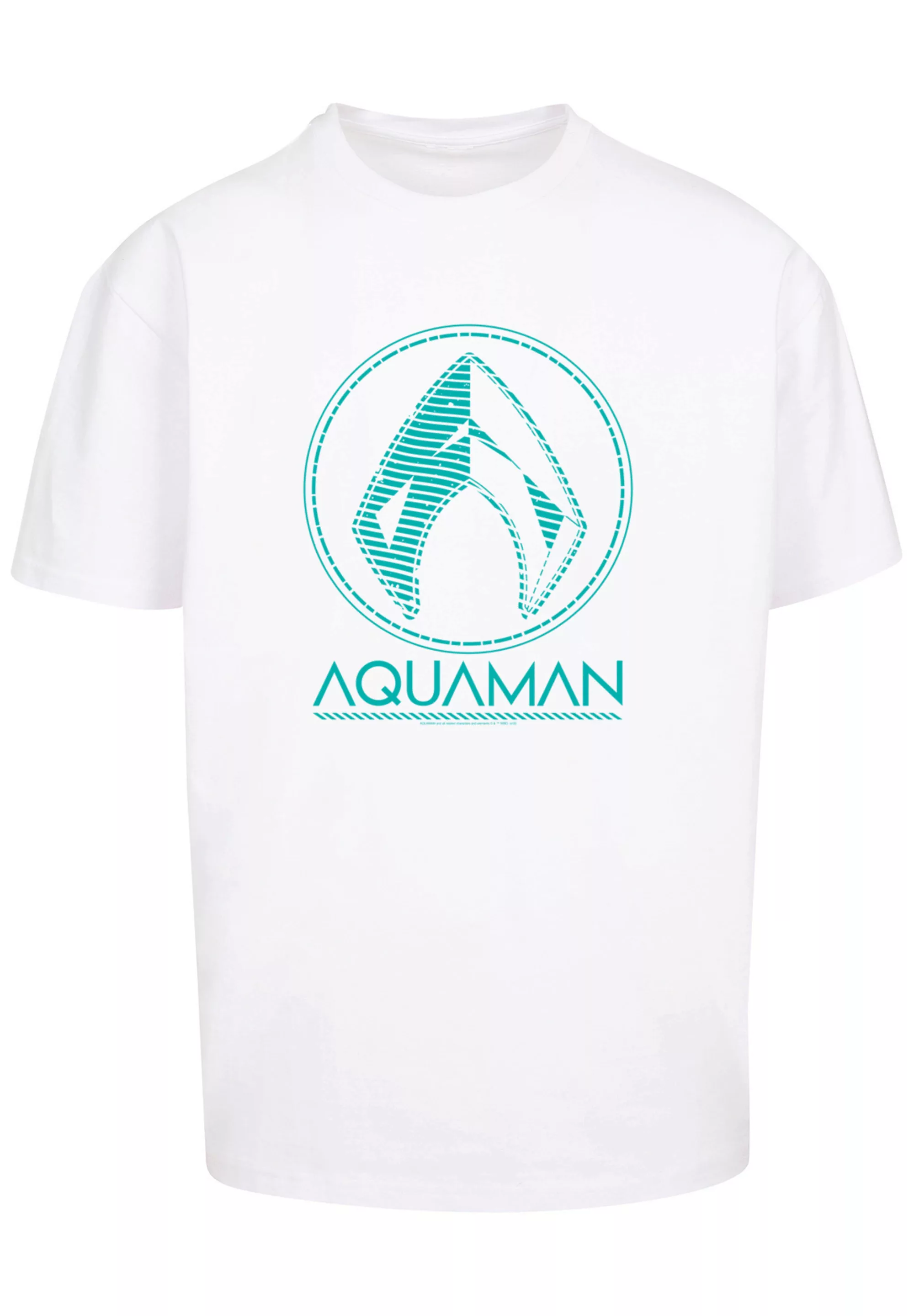 F4NT4STIC T-Shirt "DC Comics Aquaman Aqua Logo", Print günstig online kaufen