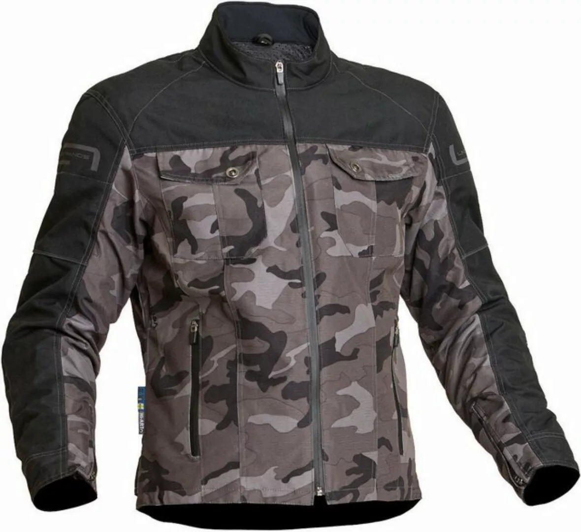 Lindstrands Motorradjacke Lugnet Camo wasserdichte Motorrad Textiljacke günstig online kaufen