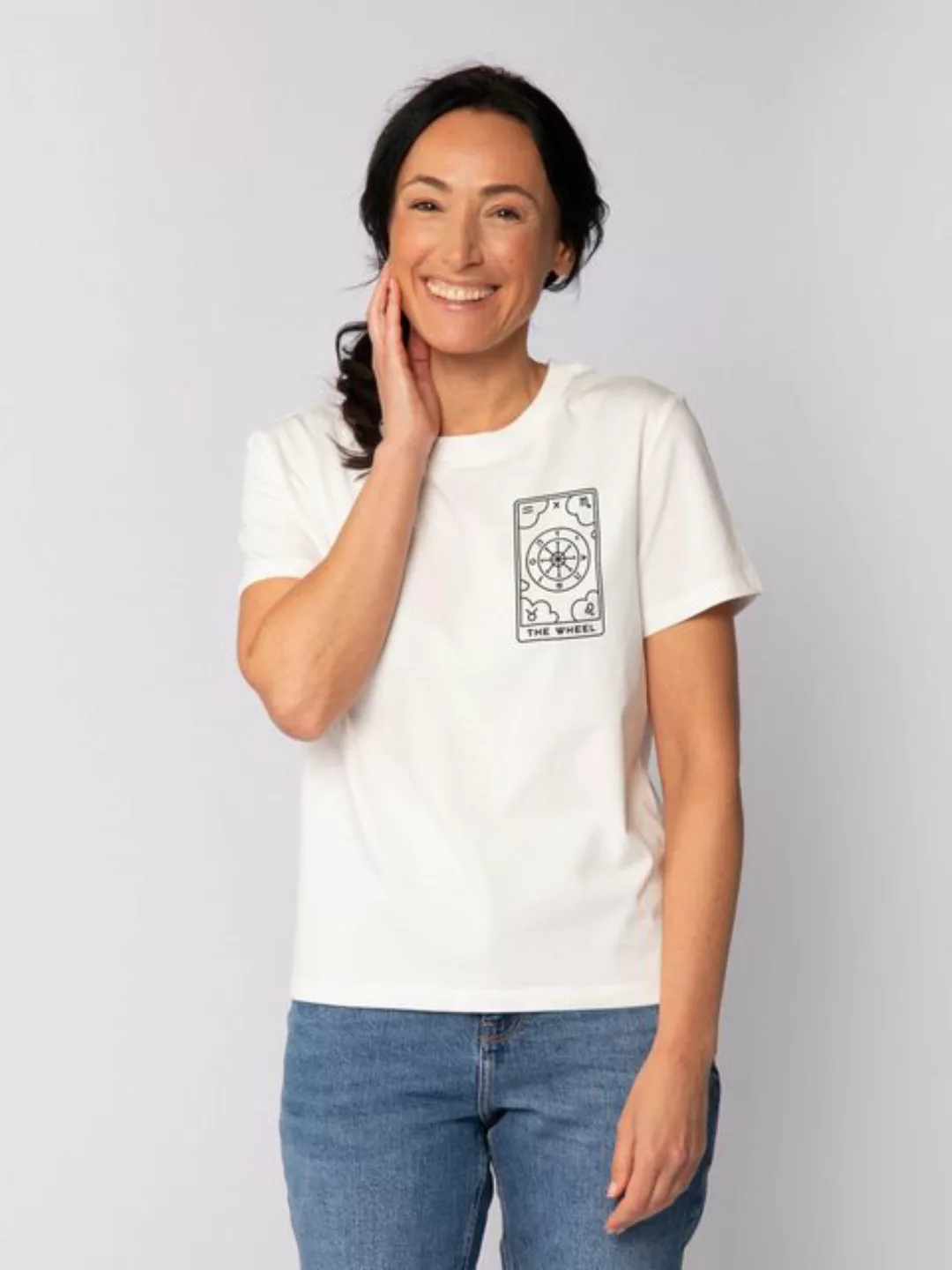 wat? Apparel T-Shirt Tarot The Wheel günstig online kaufen