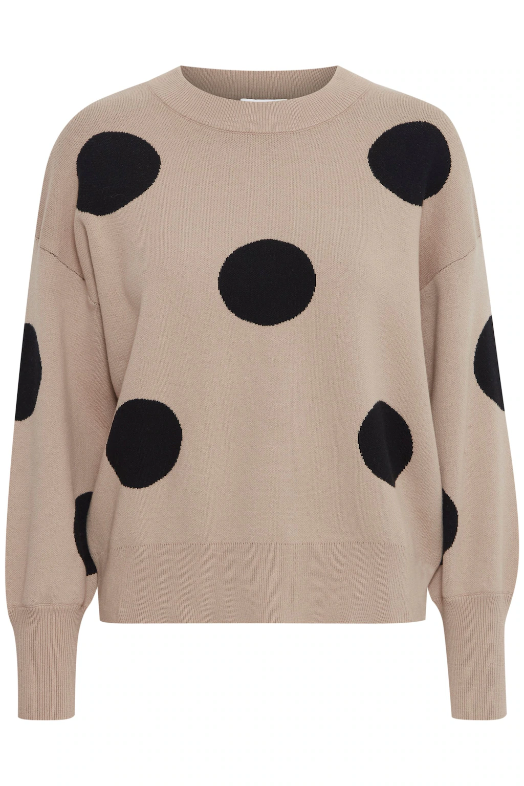 b.young Strickpullover "Strickpullover BYOMME DOT JUMPER -" günstig online kaufen